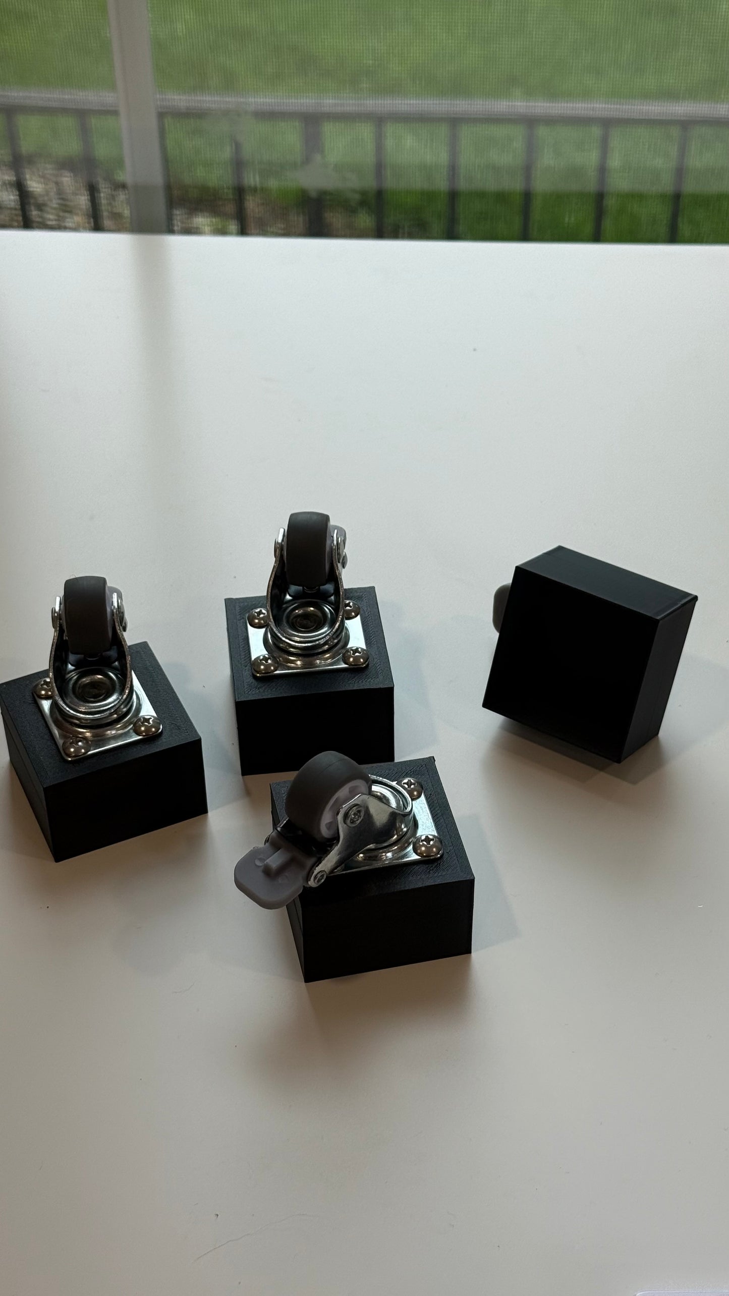 IKEA LACK Side Table Casters Add-On