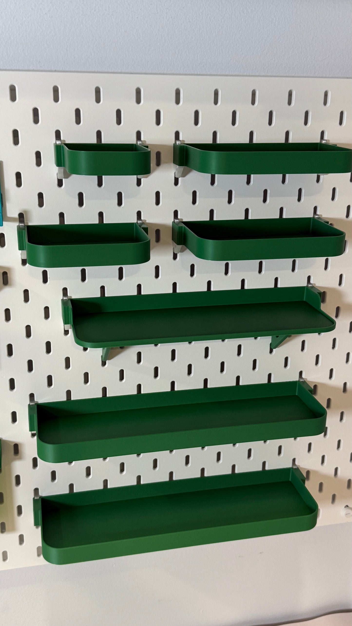 Shelves for IKEA SKADIS and RASKOG