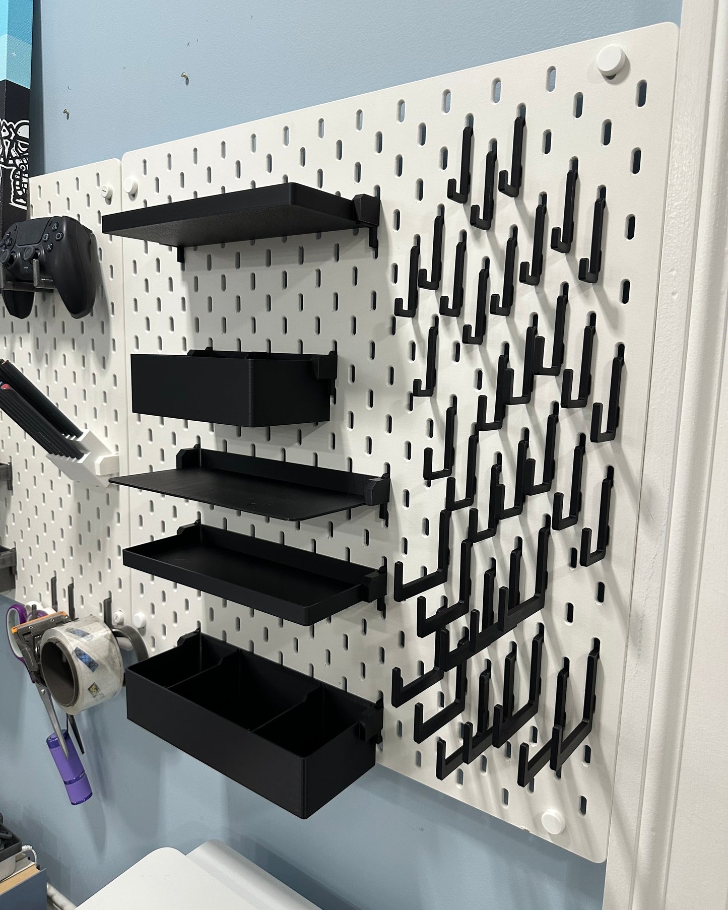 Pegboard Hooks for IKEA SKADIS