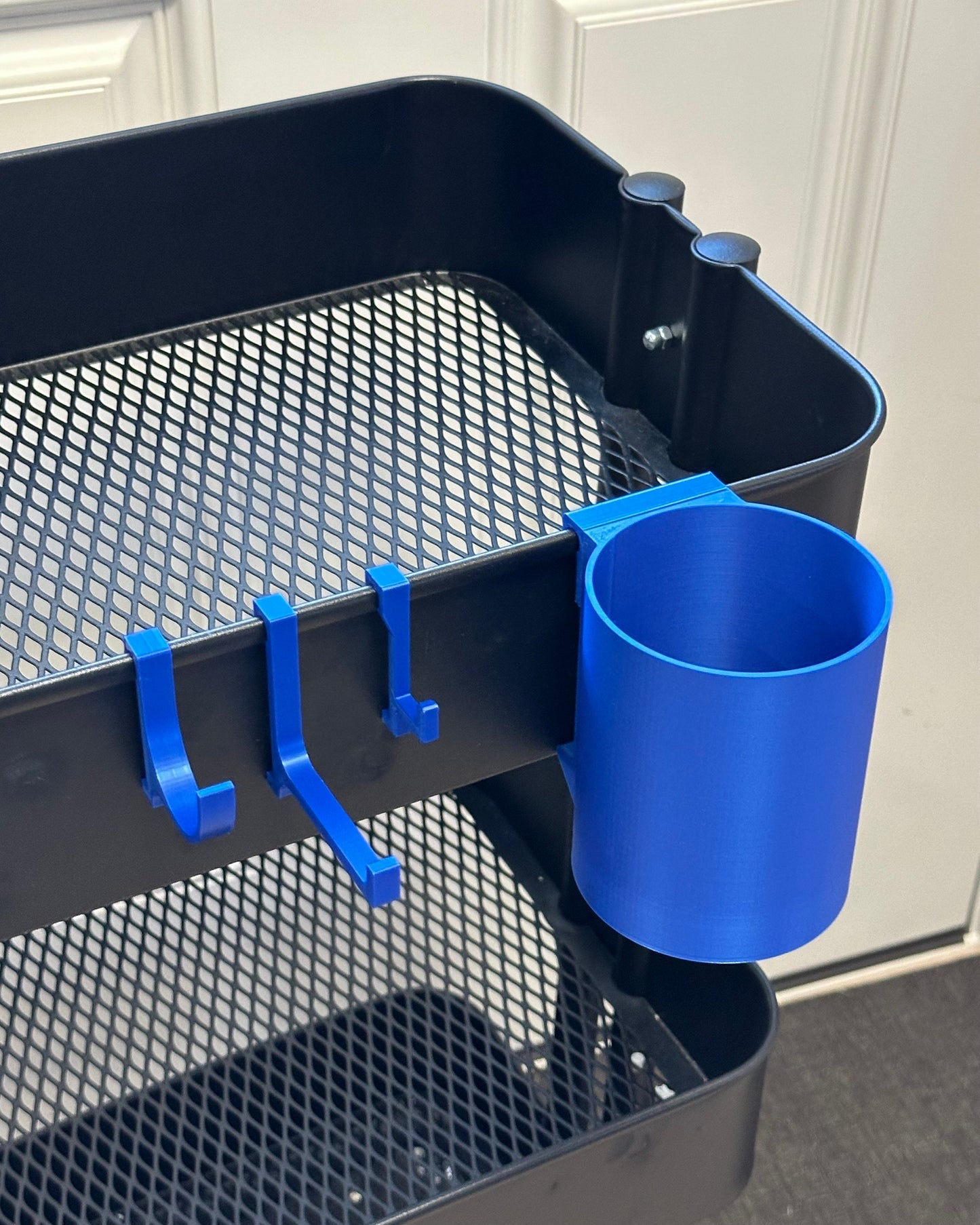 Tumbler and Bottle holder for the IKEA RASKOG Utility Cart, multiple sizes and 30+ colors
