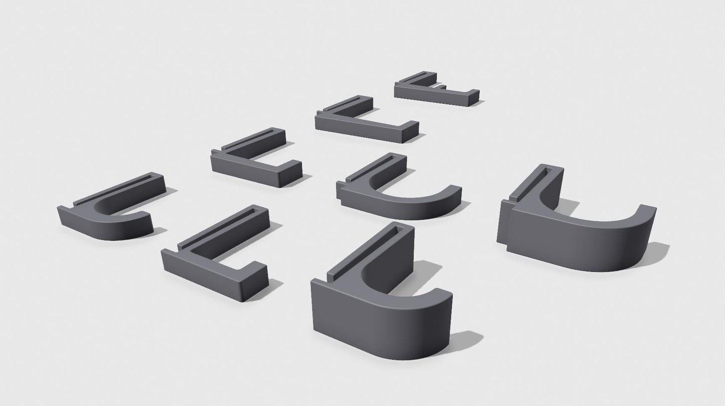 IKEA NISSAFORS Hooks - Multiple Styles, Comes in 30+ Colors