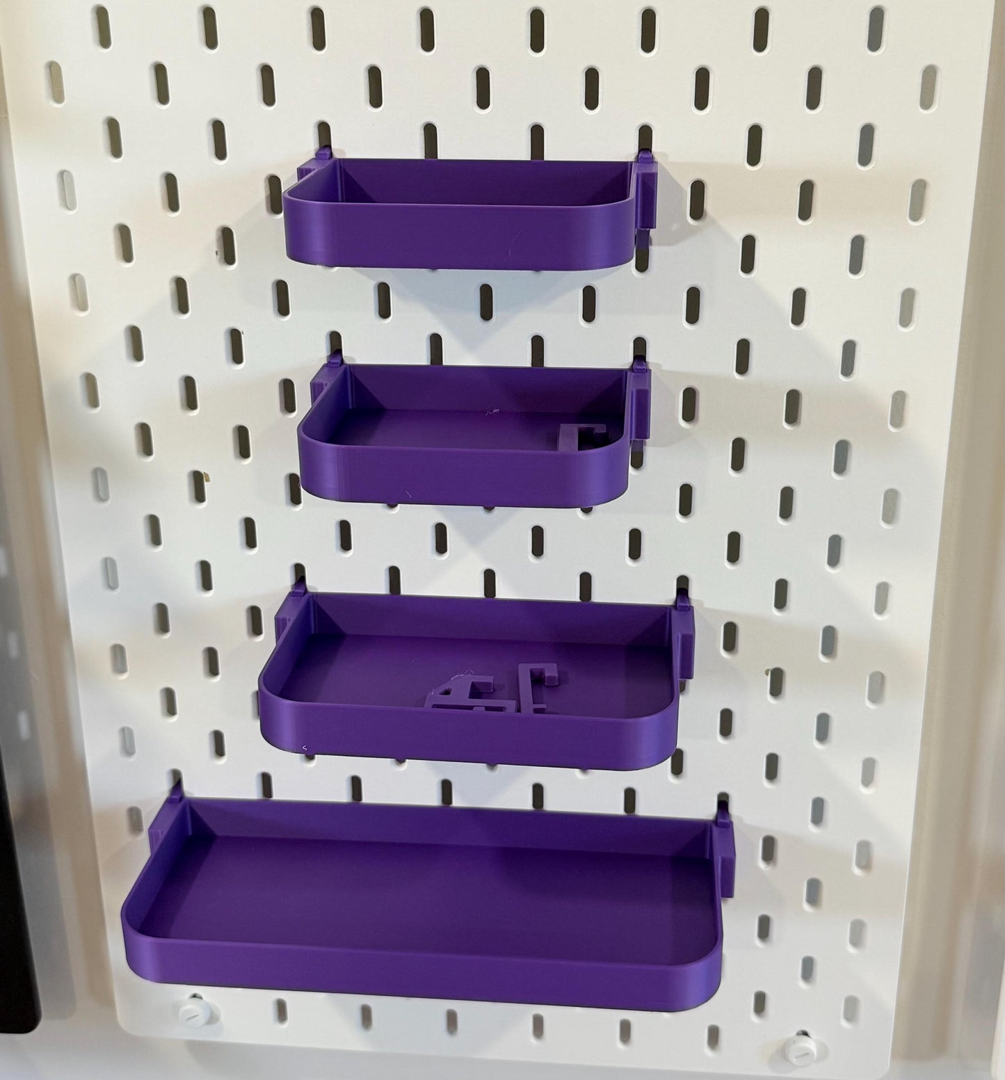 IKEA SKADIS and RASKOG Shelves – Custom Sizes & 30+ Colors, Works with many carts!
