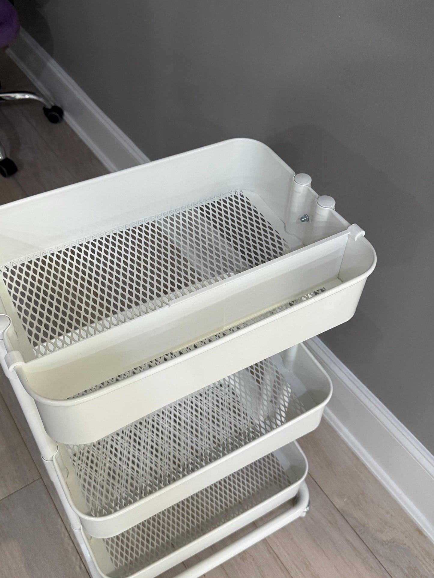 Adjustable Divider for IKEA RÅSKOG 3-Tier Cart – Custom Cart Organizer - 30+ Colors