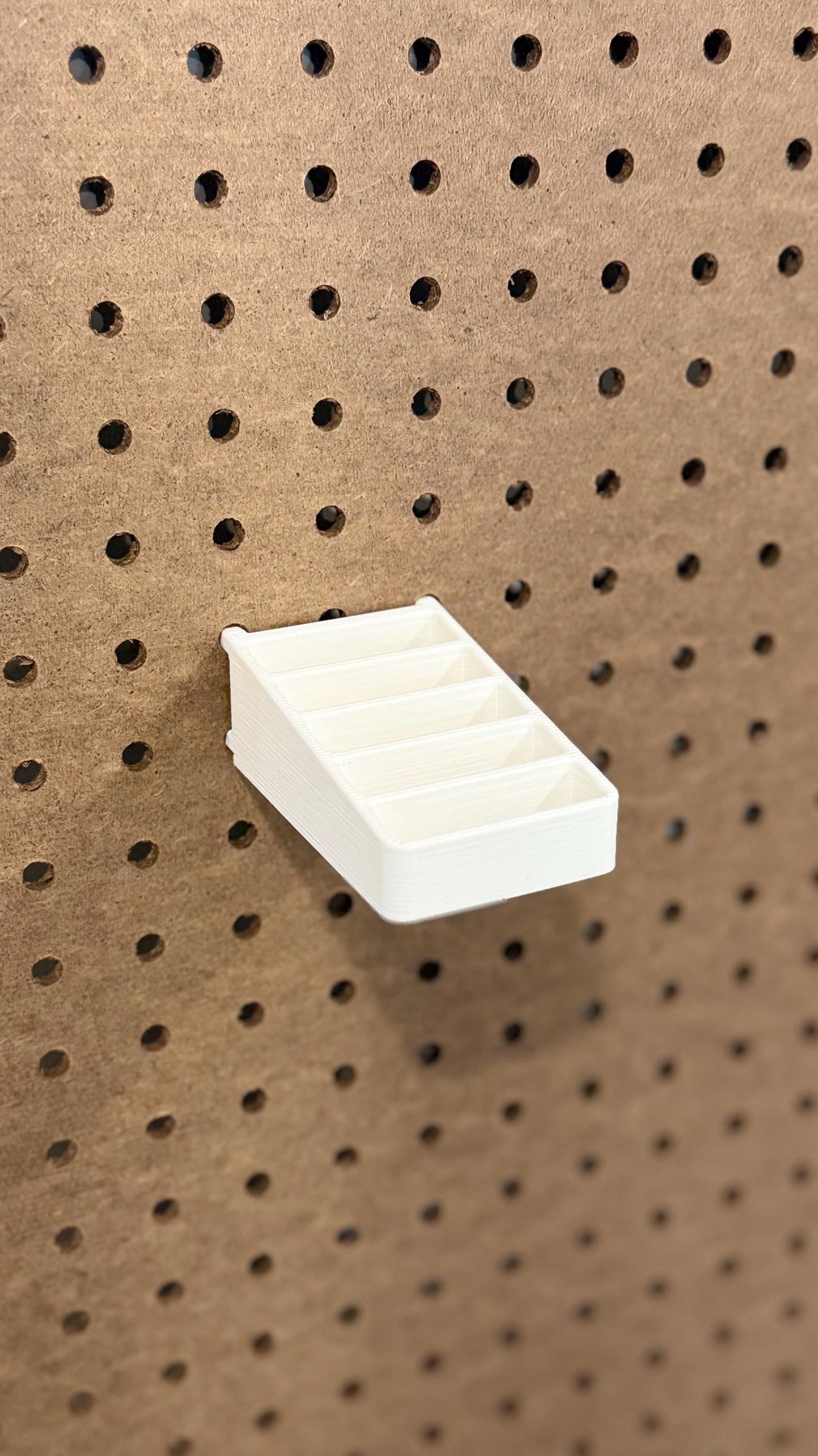 Scissor and Tool Holder for 1/4” Standard Pegboard – 3D Printed Wall Organizer for Scissors, Craft Tools, Sewing Accessories, DIY Supplies