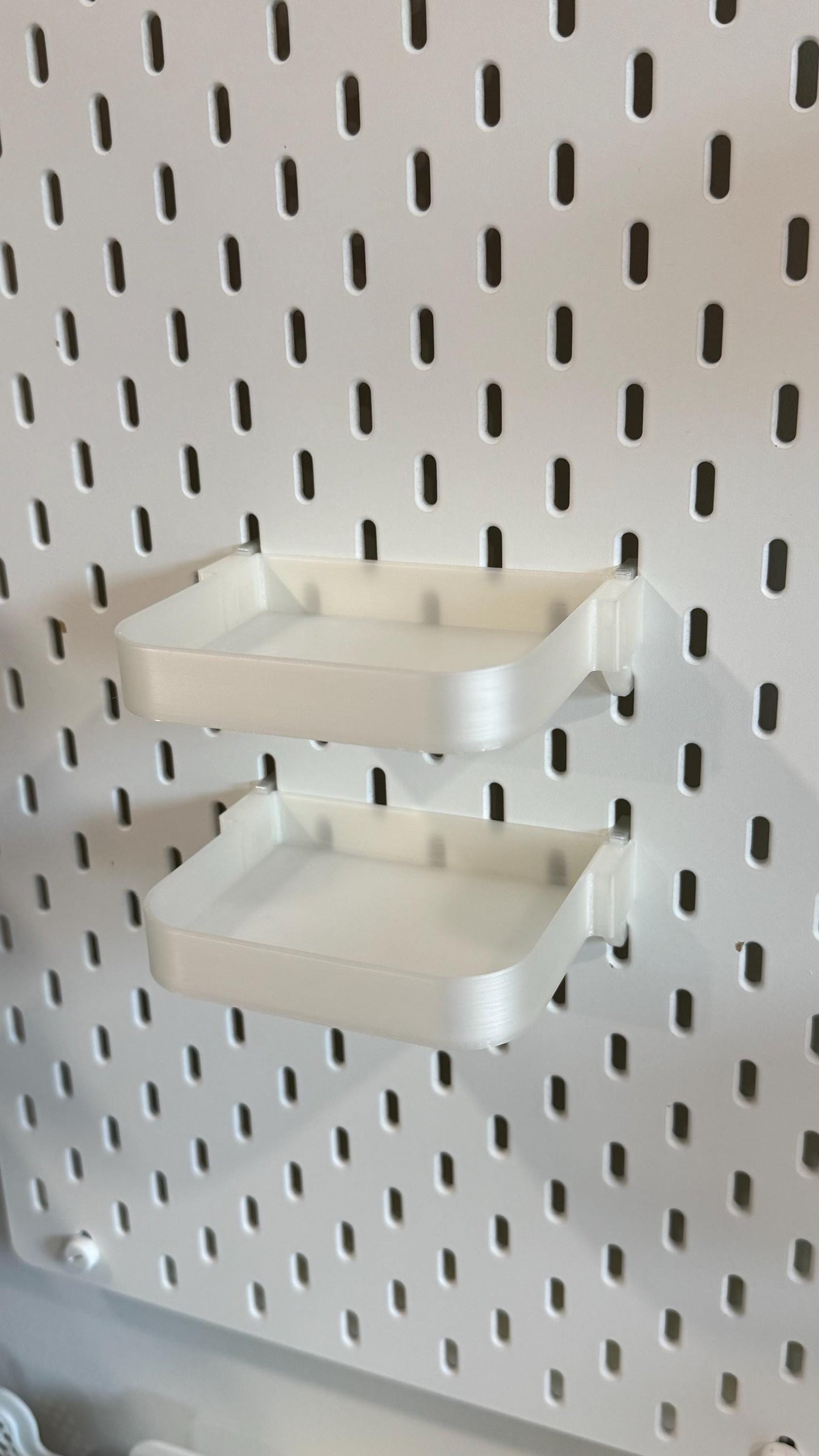 IKEA SKADIS and RASKOG Shelves – Custom Sizes & 30+ Colors, Works with many carts!