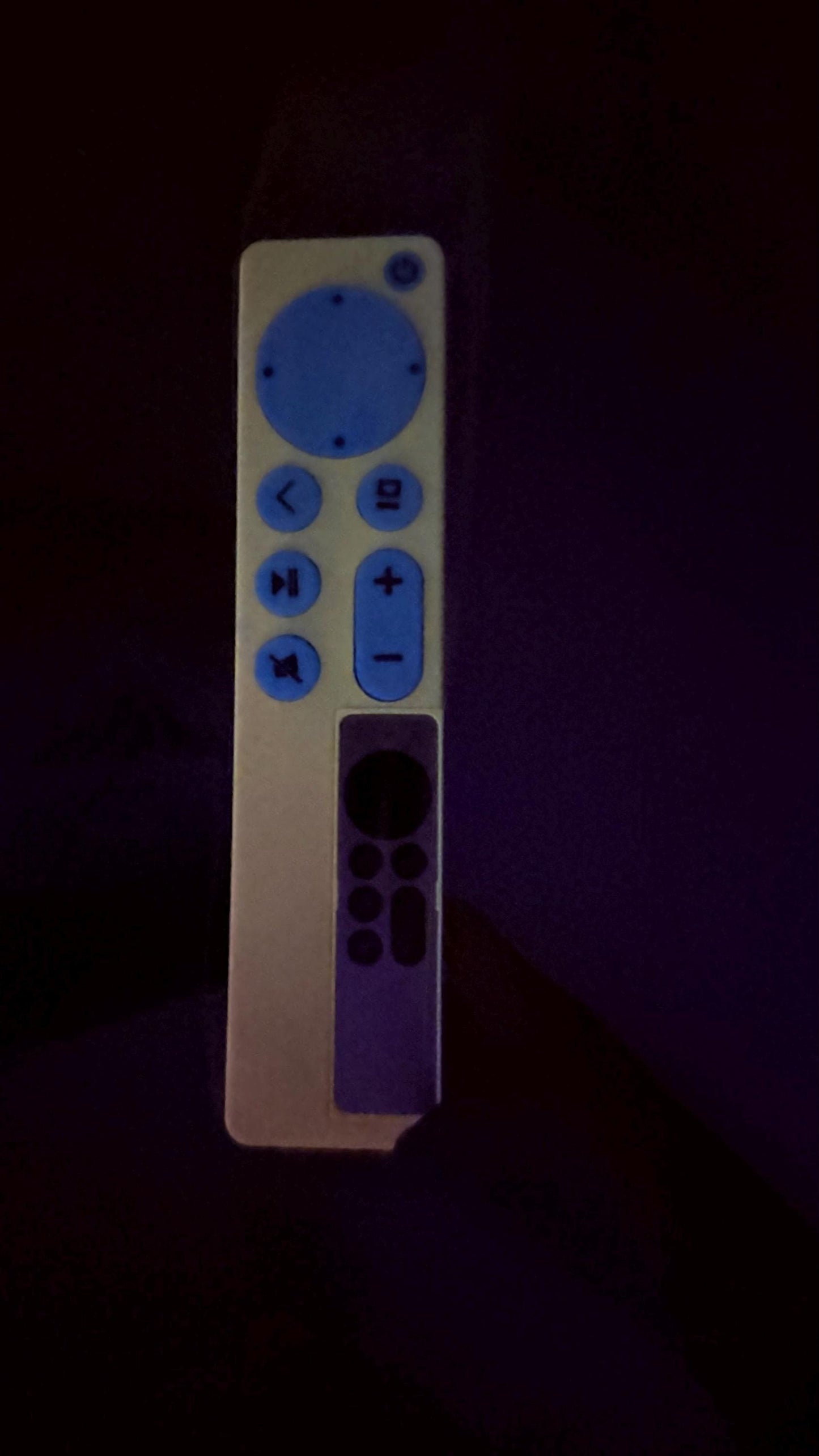 Oversized Apple TV Remote Case with Fidget Buttons – Siri Remote Gen 3 Compatible, 30+ Colors