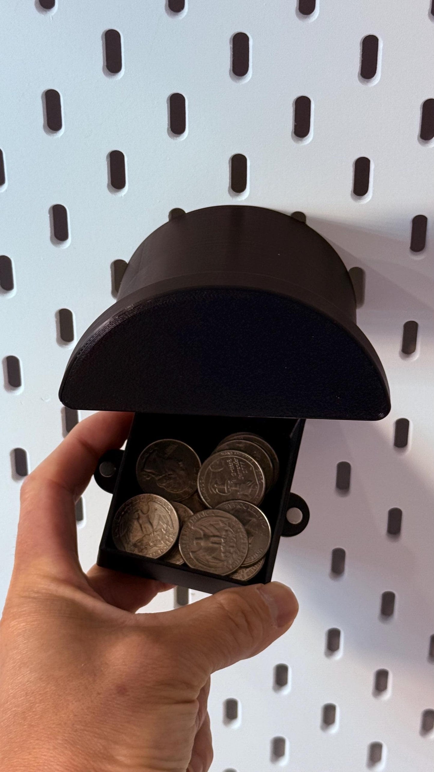 SKÅDIS Headset Holder with Magnetic Secret Compartment