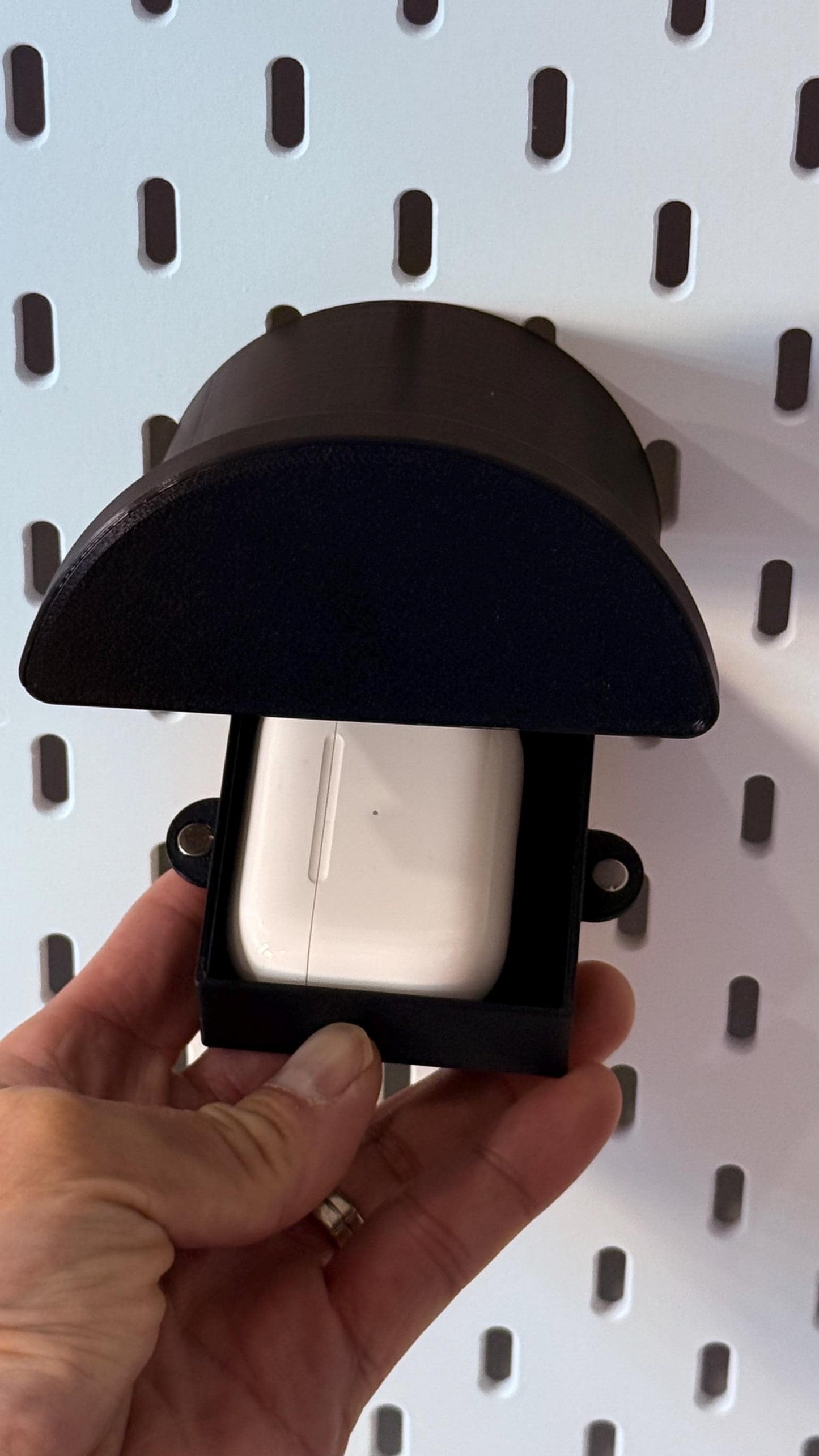 SKÅDIS Headset Holder with Magnetic Secret Compartment