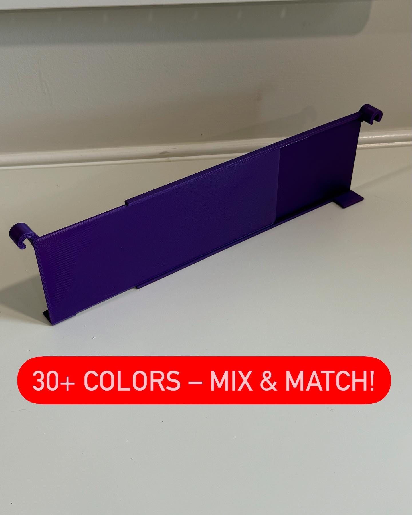 Adjustable Divider for IKEA RÅSKOG 3-Tier Cart – Custom Cart Organizer - 30+ Colors