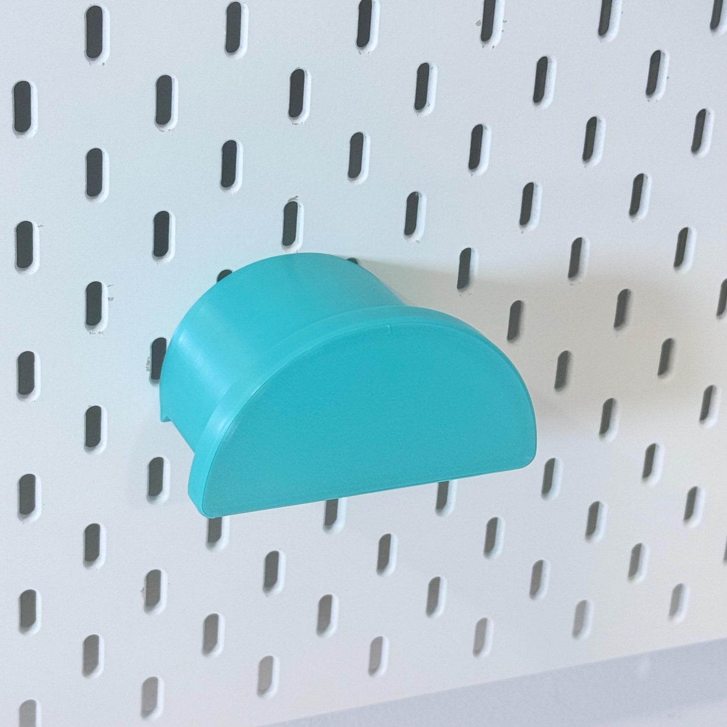 SKÅDIS Headset Holder - 3D Printed Wall Mount for Gaming Setup, Office, Headphones - Pegboard - 30+ Colors
