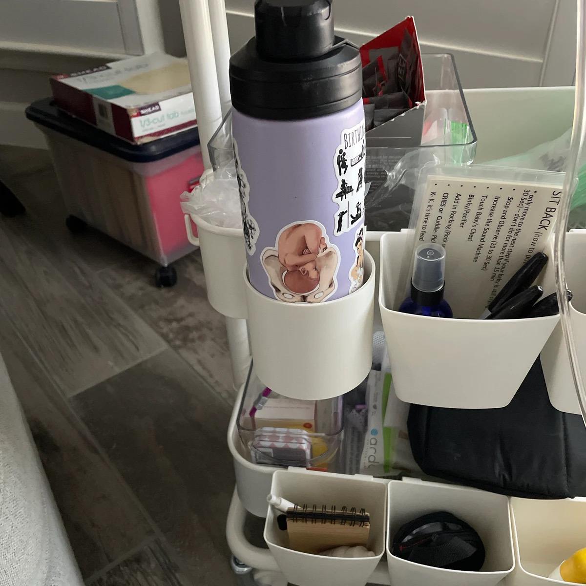 IKEA RÅSKOG Cart Tumbler Holder - Fits Stanley Quencher, YETI, Owala FreeSip, Tervis - 3D Printed Cup Holder