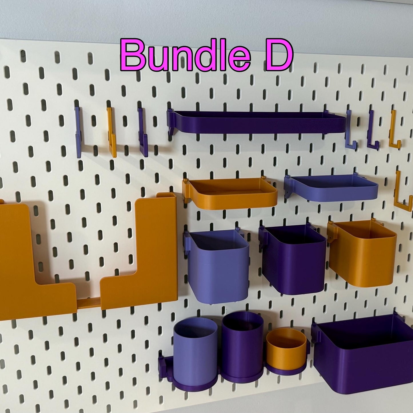 Pegboard Accessories for IKEA SKADIS