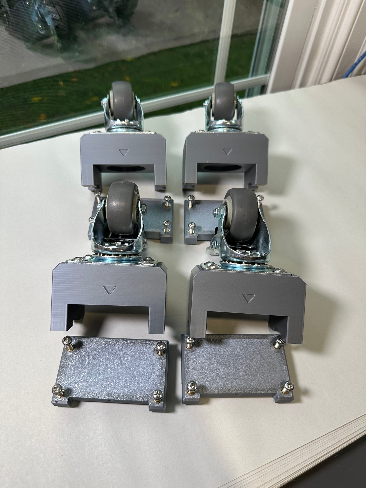 Arcade1UP Infinity Table Riser & Casters – TALL Version, Adds Height and Mobility