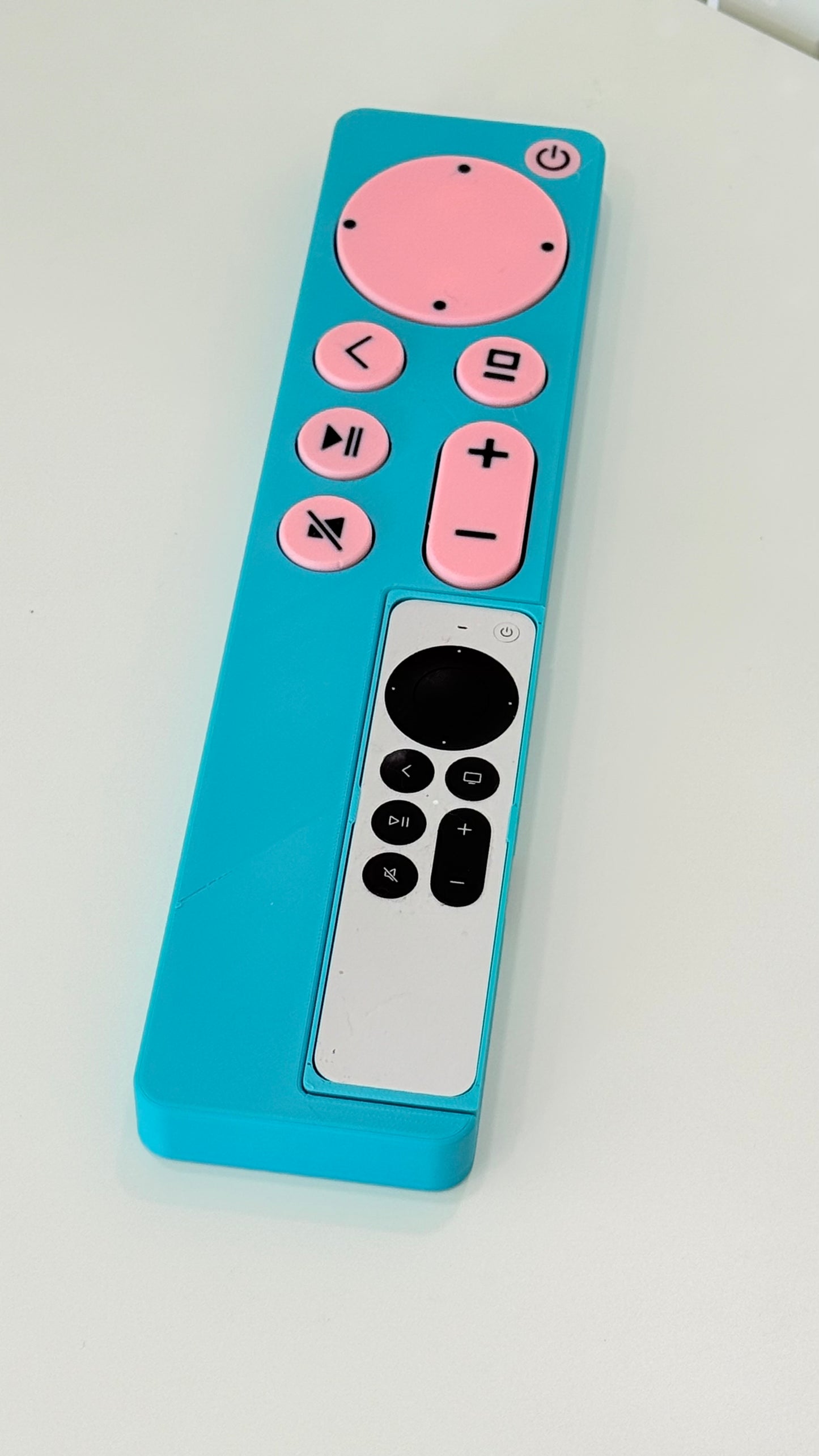 Oversized Apple TV Remote Case with Fidget Buttons – Siri Remote Gen 3 Compatible