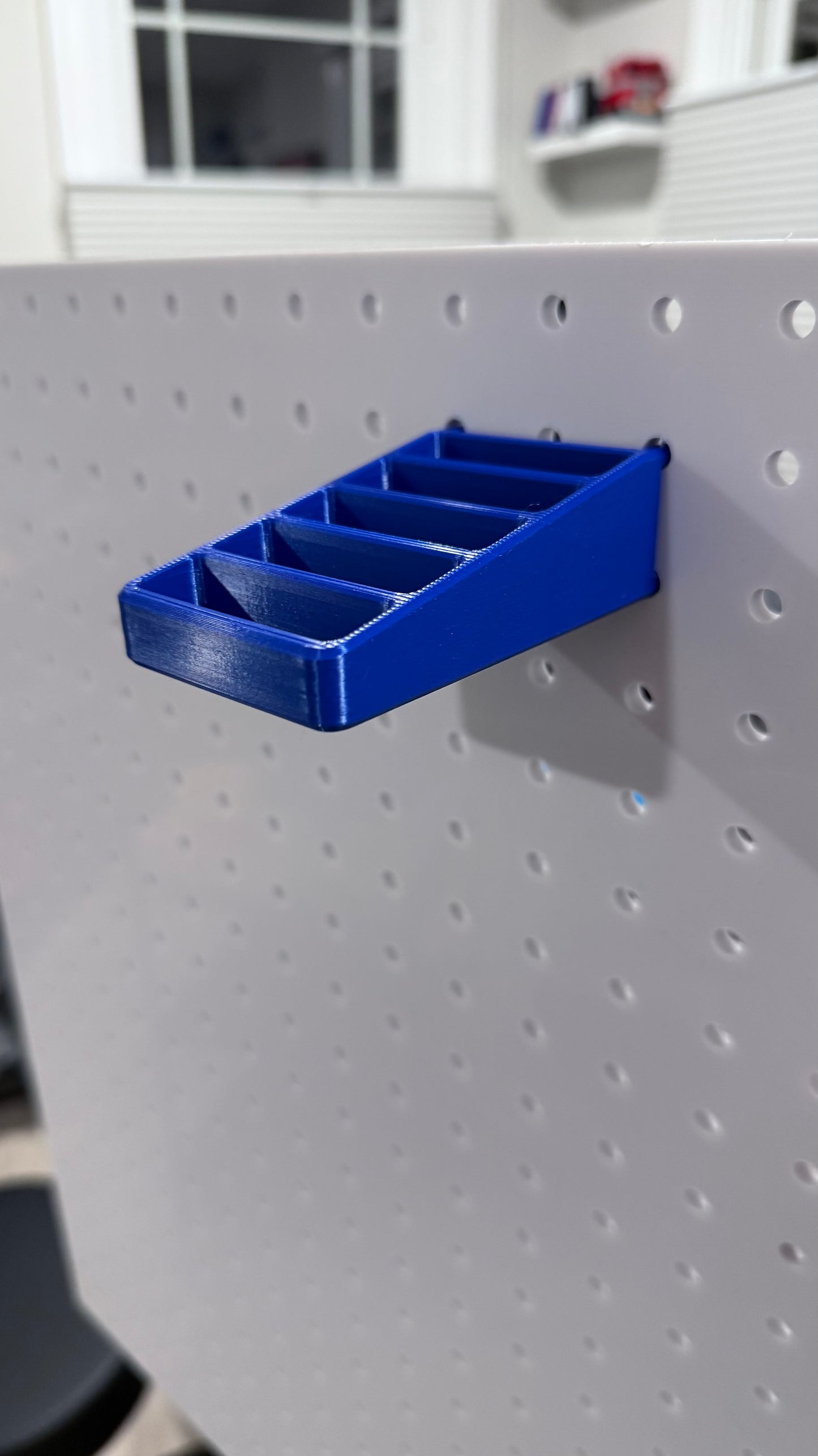 Scissor and Tool Holder for 1/4” Pegboards