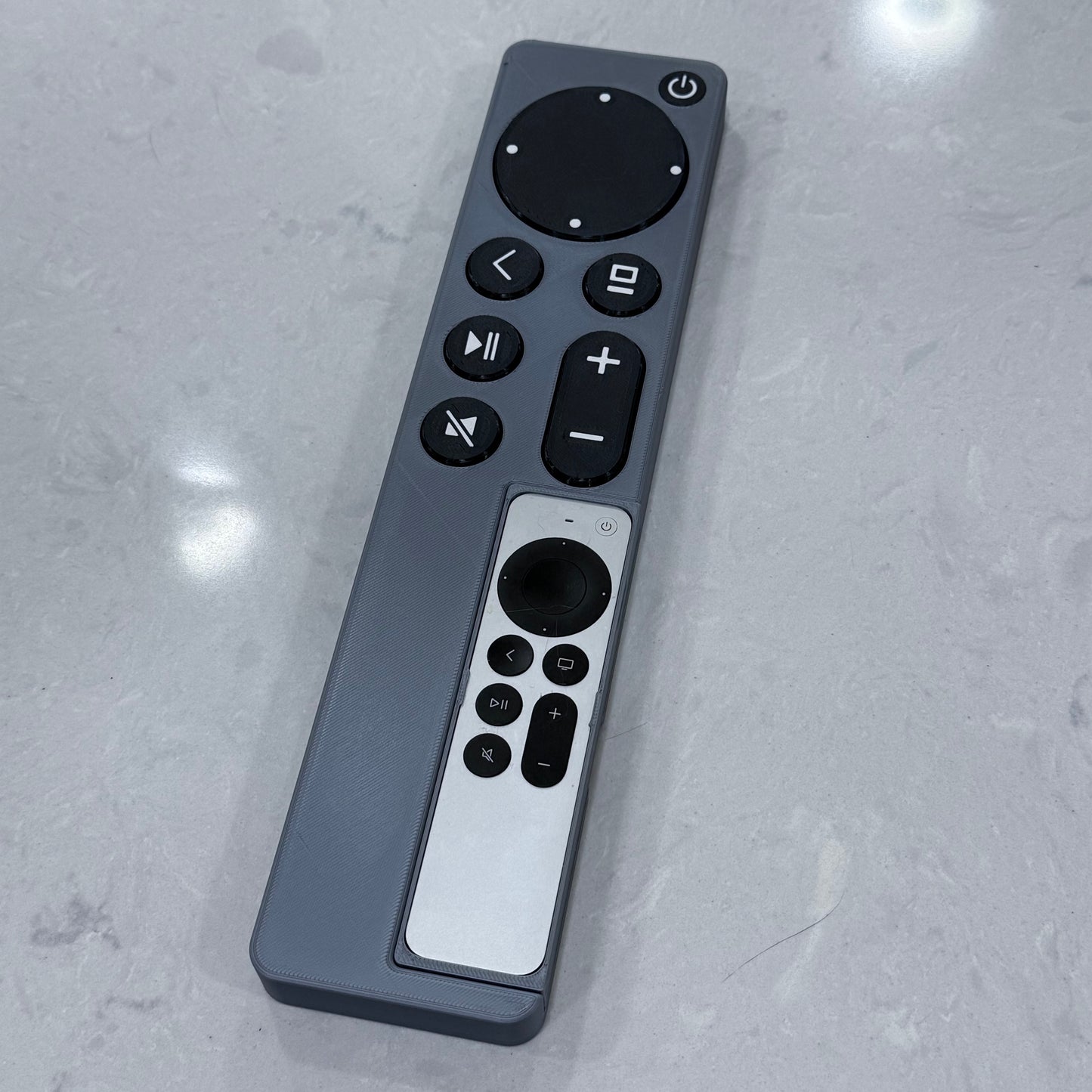 Oversized Apple TV Remote Case with Fidget Buttons – Siri Remote Gen 3 Compatible
