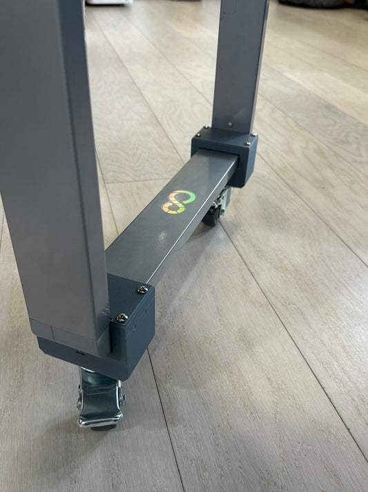 Arcade1UP Infinity Game Table Riser and Casters - TALL Version - Adds 4 Inches Height - 3D Printed Mobile Stand