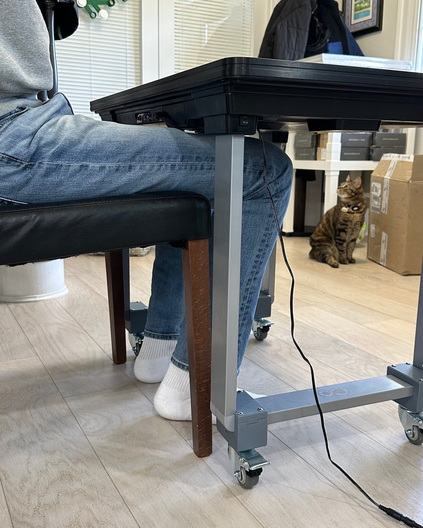 Arcade1UP Infinity Table Riser & Casters – TALL Version, Adds Height and Mobility