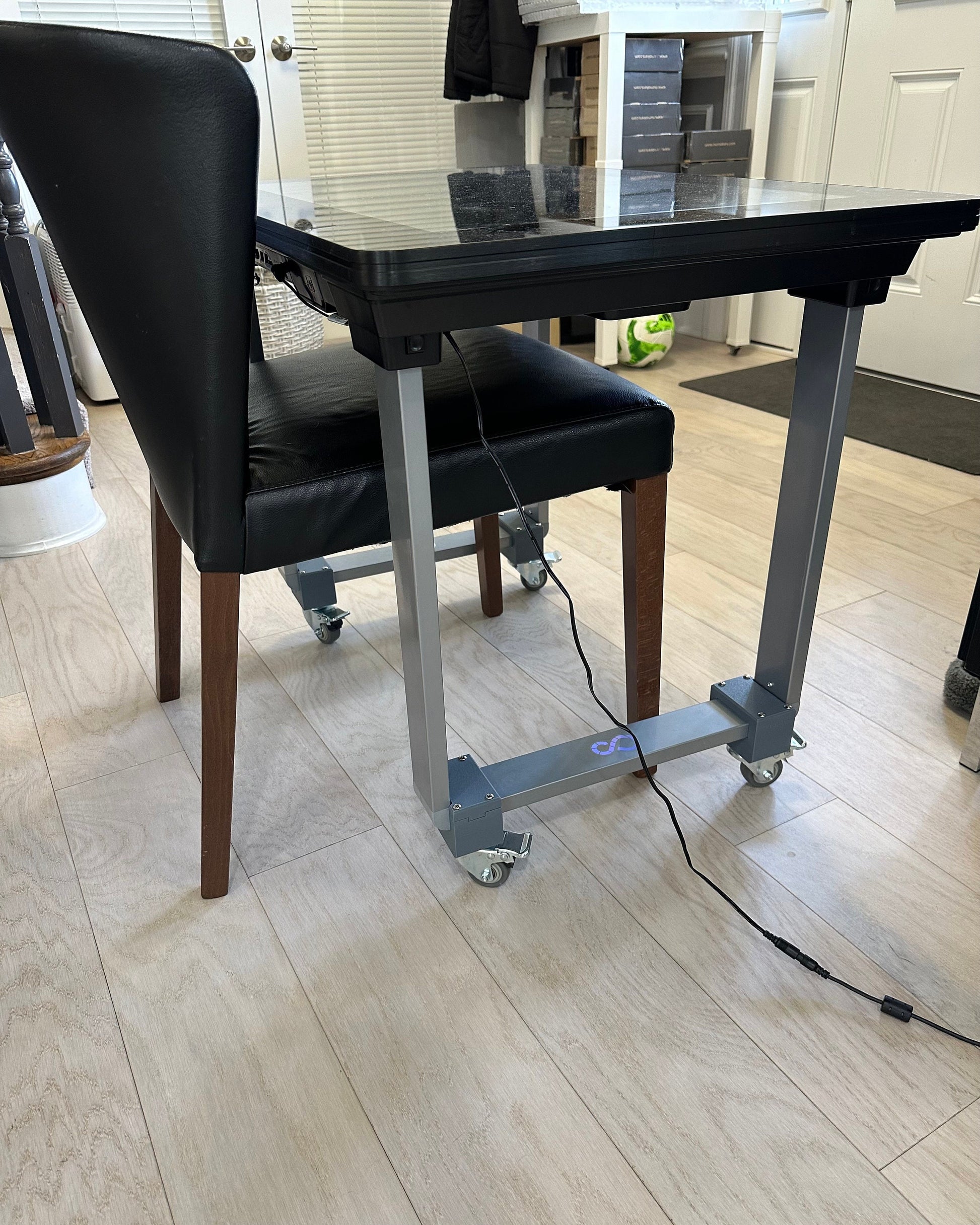 Arcade1UP Infinity Game Table Riser and Casters - TALL Version - Adds 4 Inches Height - 3D Printed Mobile Stand
