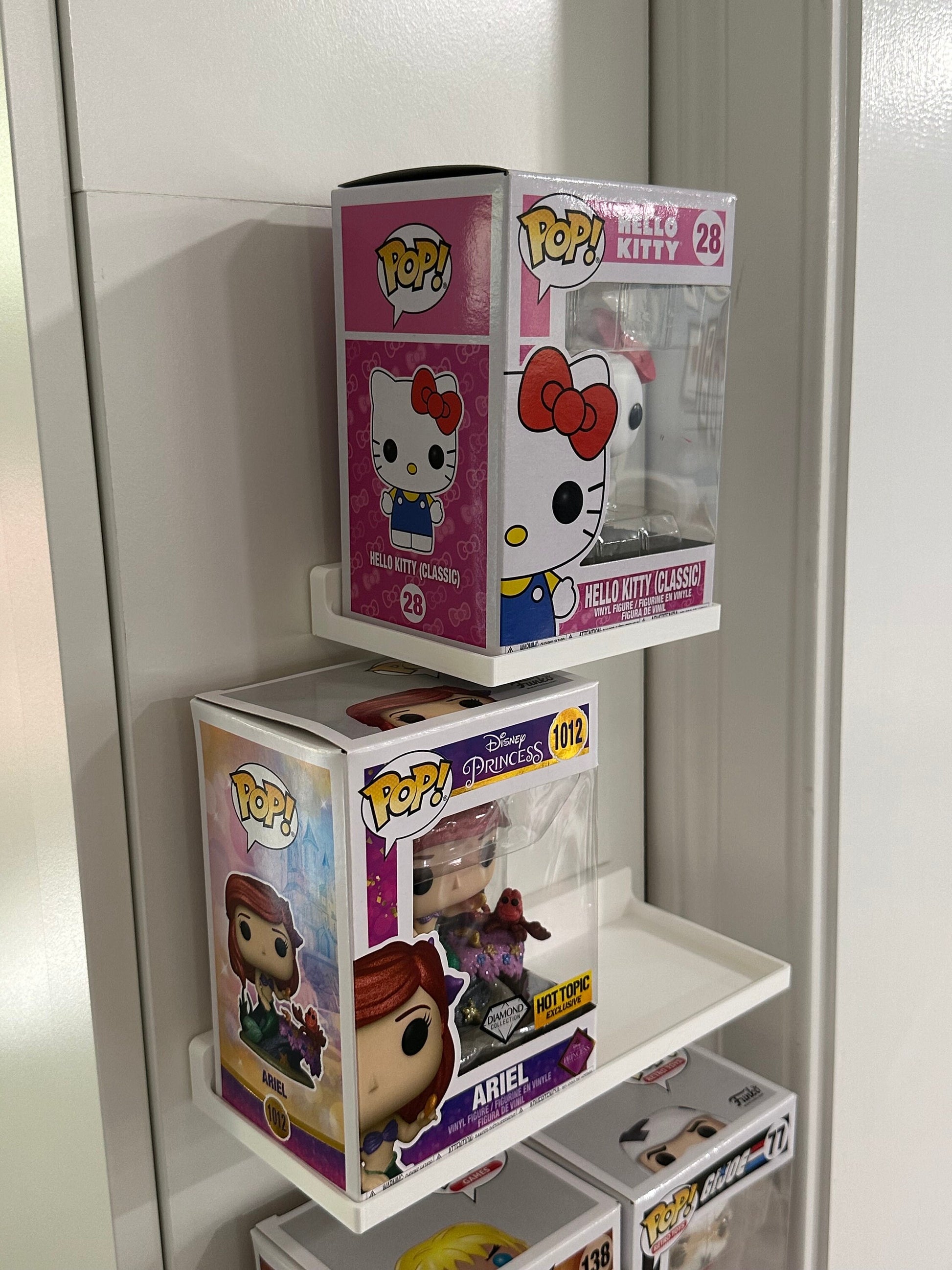 Funko Pop floating wall shelves (Multiple Styles)