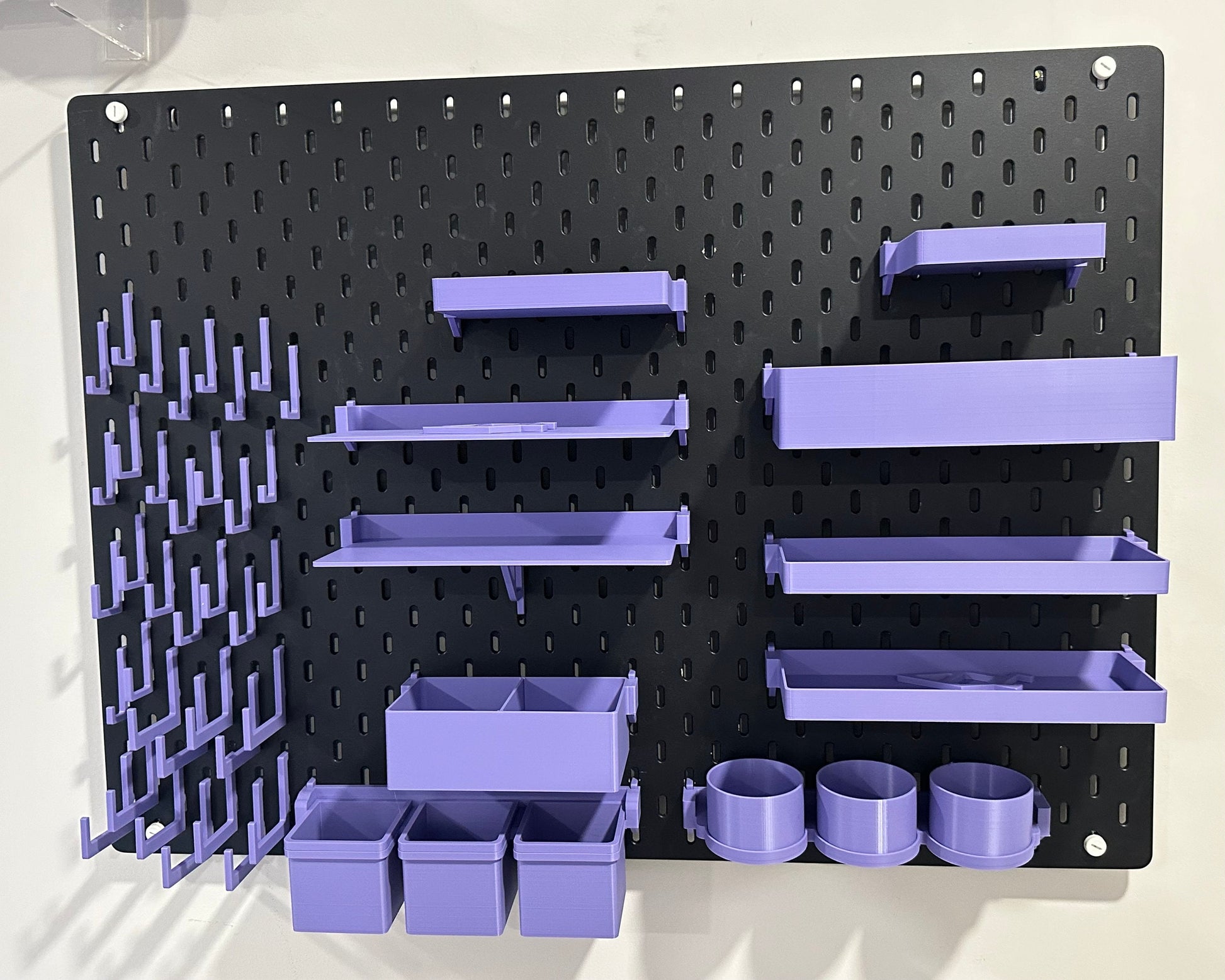 SKADIS Pegboard Accessories – Shelves, Bins, Hooks & Storage Bundles