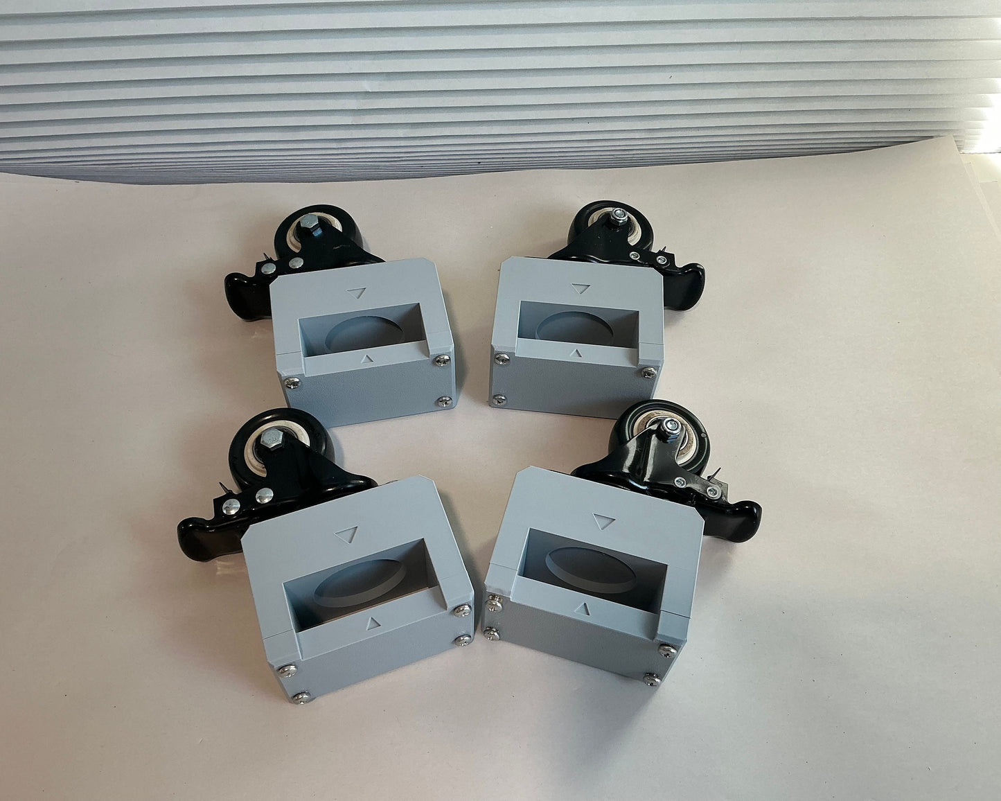 Arcade1UP Infinity Game Table Riser and Casters - TALL Version - Adds 4 Inches Height - 3D Printed Mobile Stand