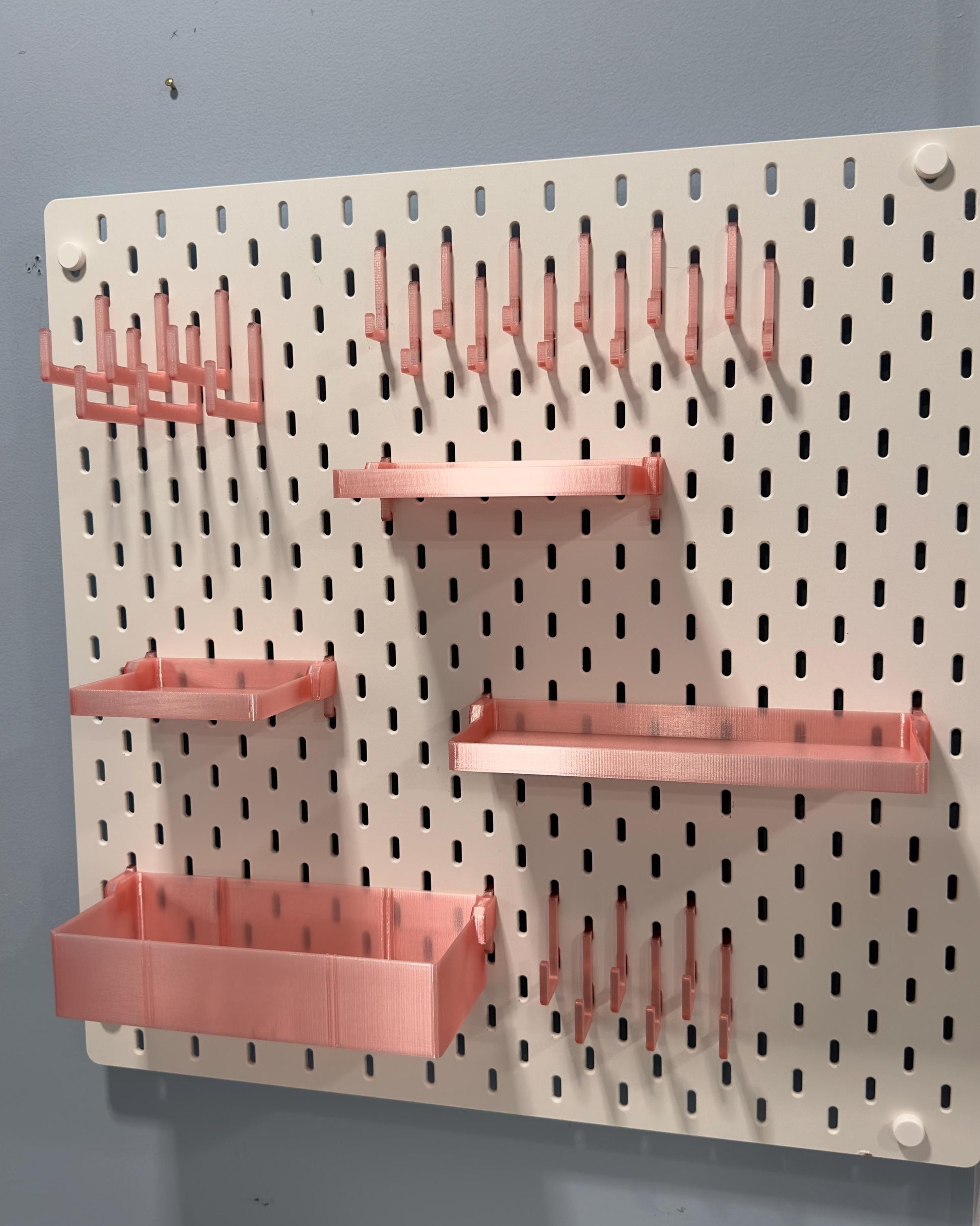 SKÅDIS Accessory Bundles – Special Edition Colors, Bins, Shelves, Hooks & Organizers