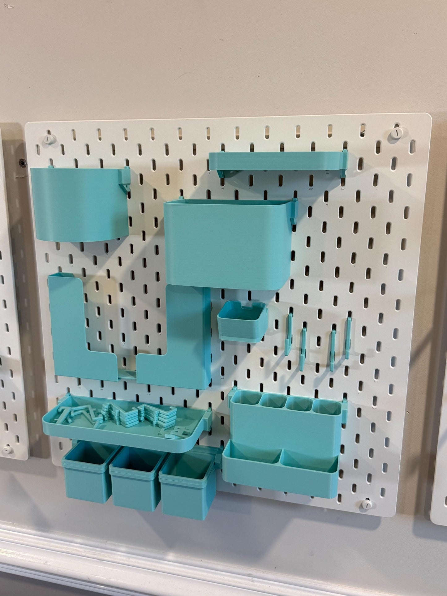 SKADIS Pegboard Accessories – Shelves, Bins, Hooks & Storage Bundles