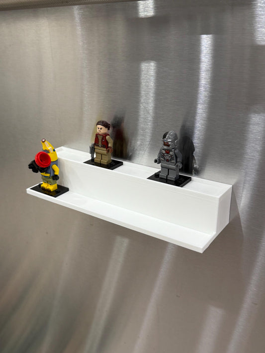 Magnetic LEGO Minifigure Display Shelf