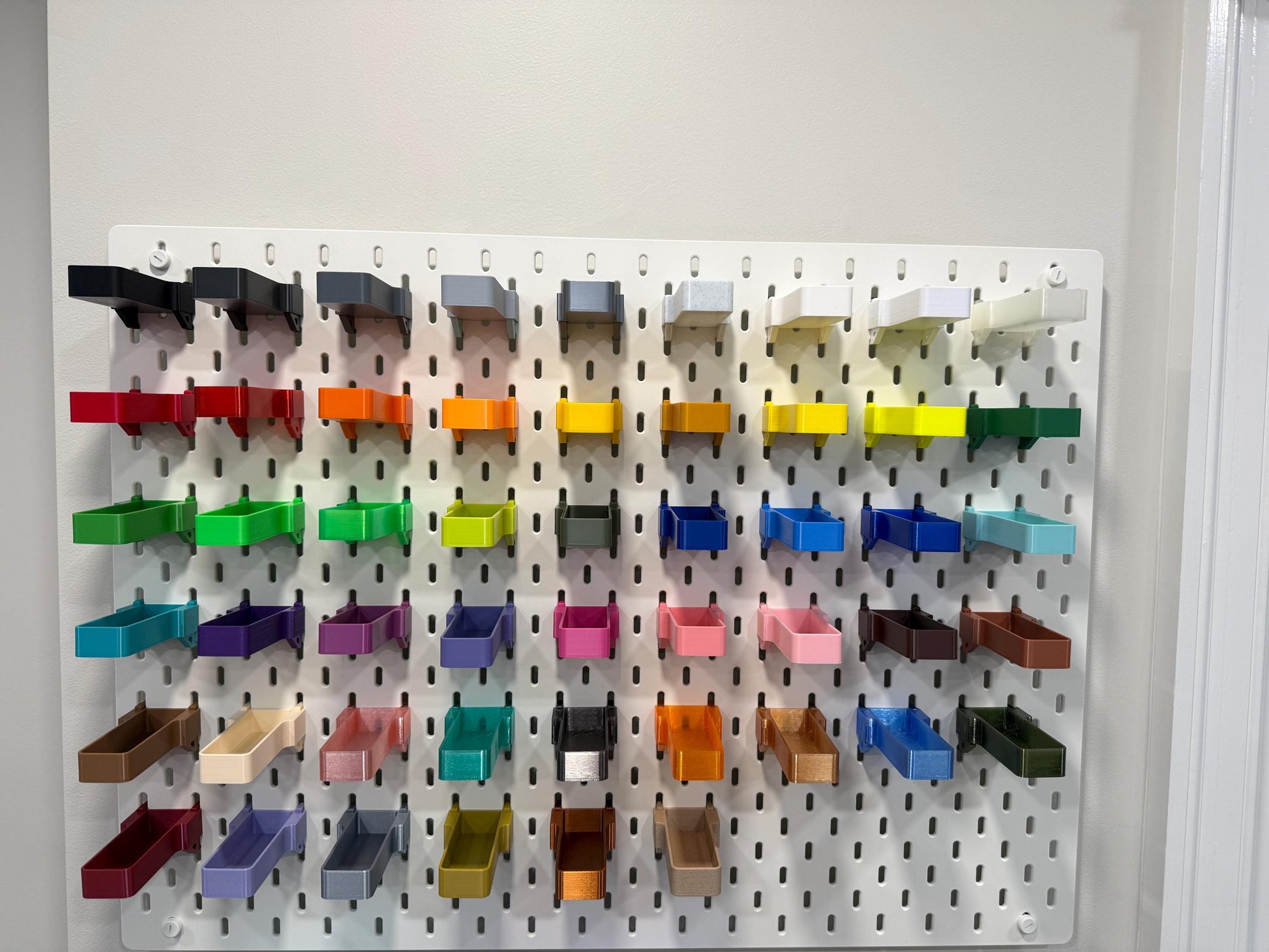Cup and Mug holder for the IKEA RASKOG Utility Cart, 2 sizes, 30+ colors