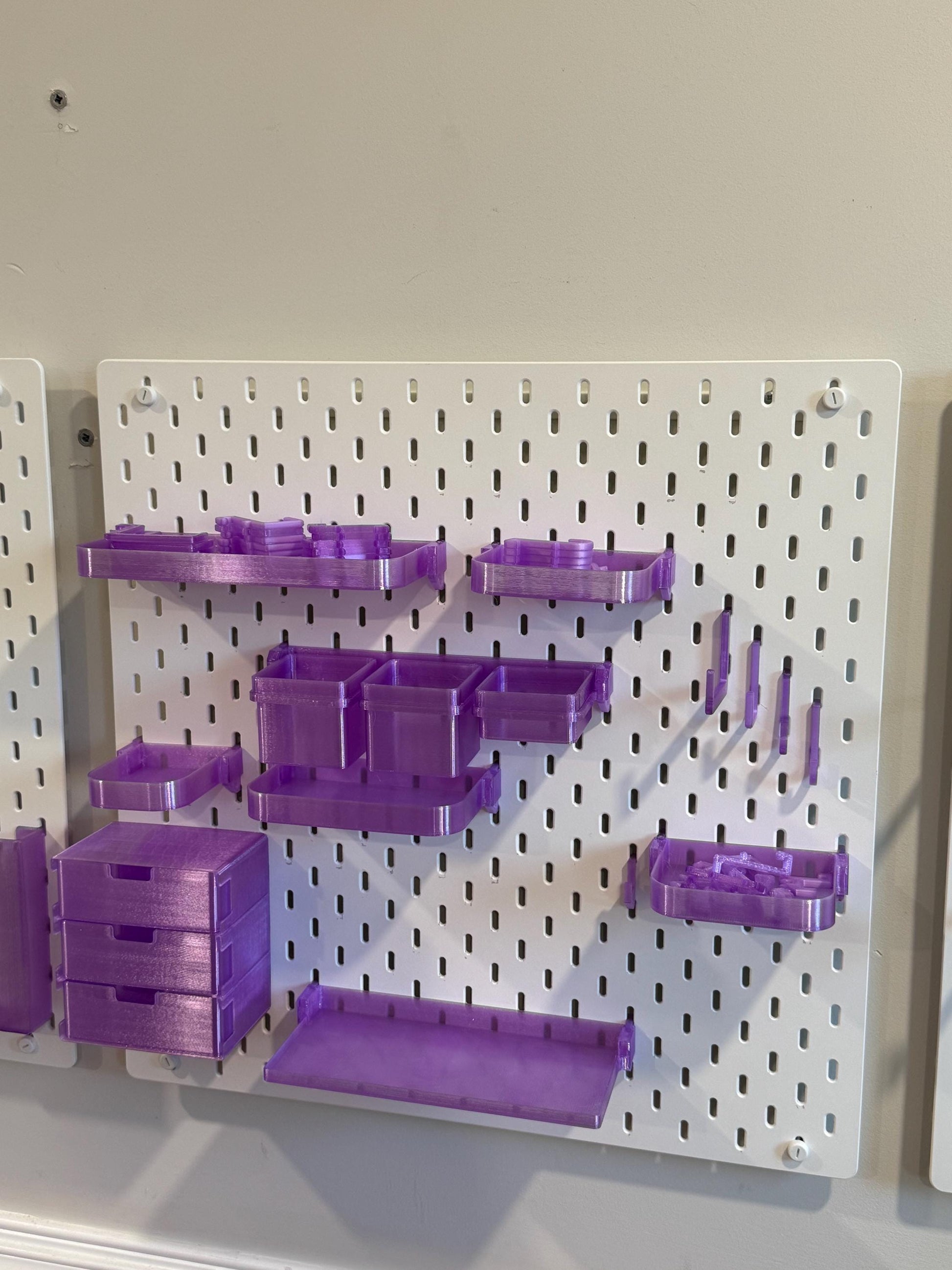SKÅDIS Accessory Bundles – Special Edition Colors, Bins, Shelves, Hooks & Organizers