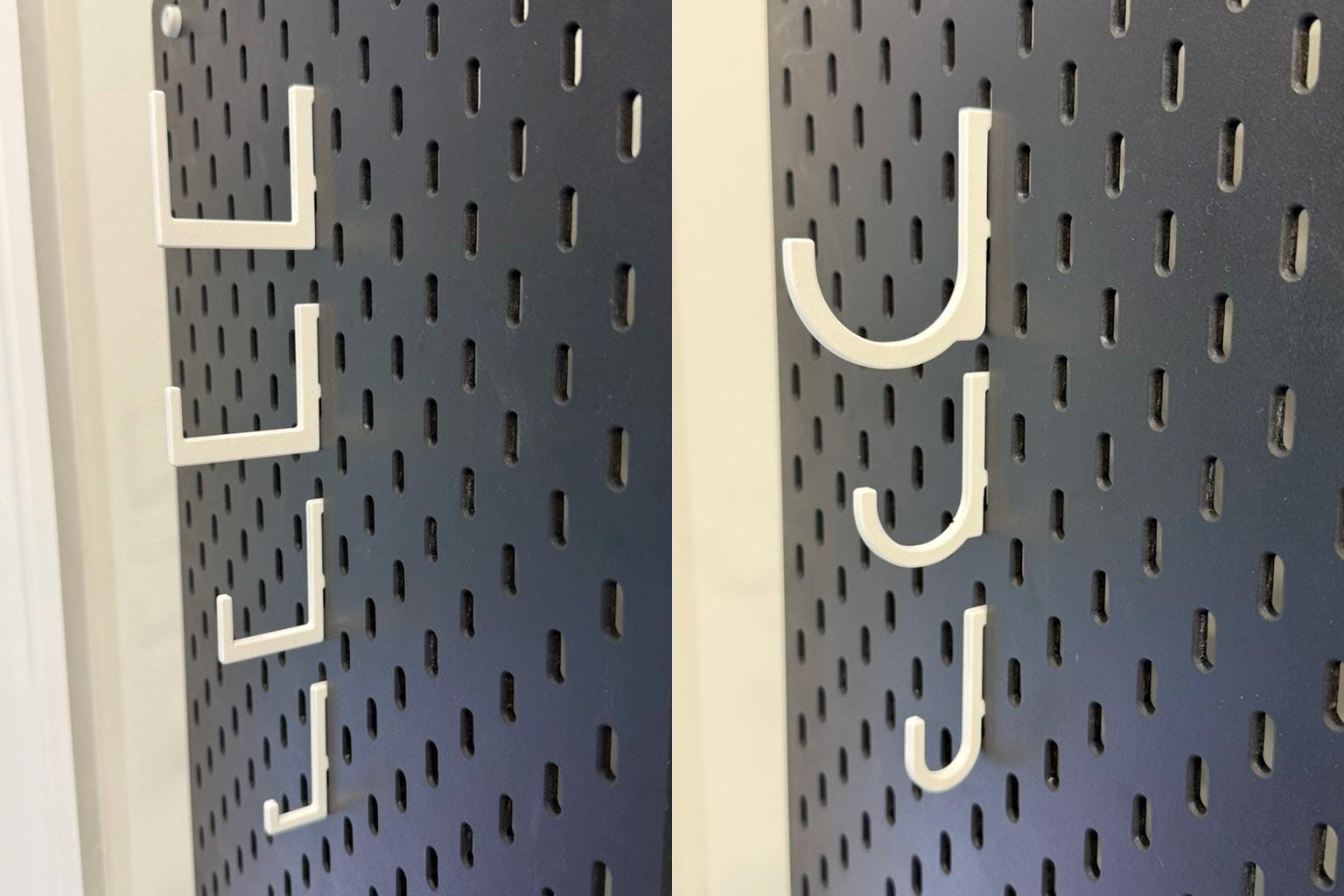 SKÅDIS Pegboard Hooks – Multiple Styles & Colors for IKEA SKÅDIS