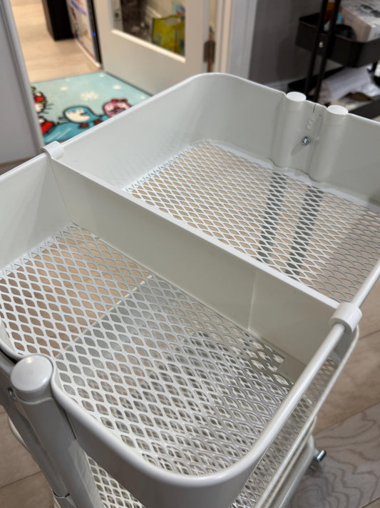 Adjustable Divider for IKEA RÅSKOG 3-Tier Cart – Custom Cart Organizer - 30+ Colors