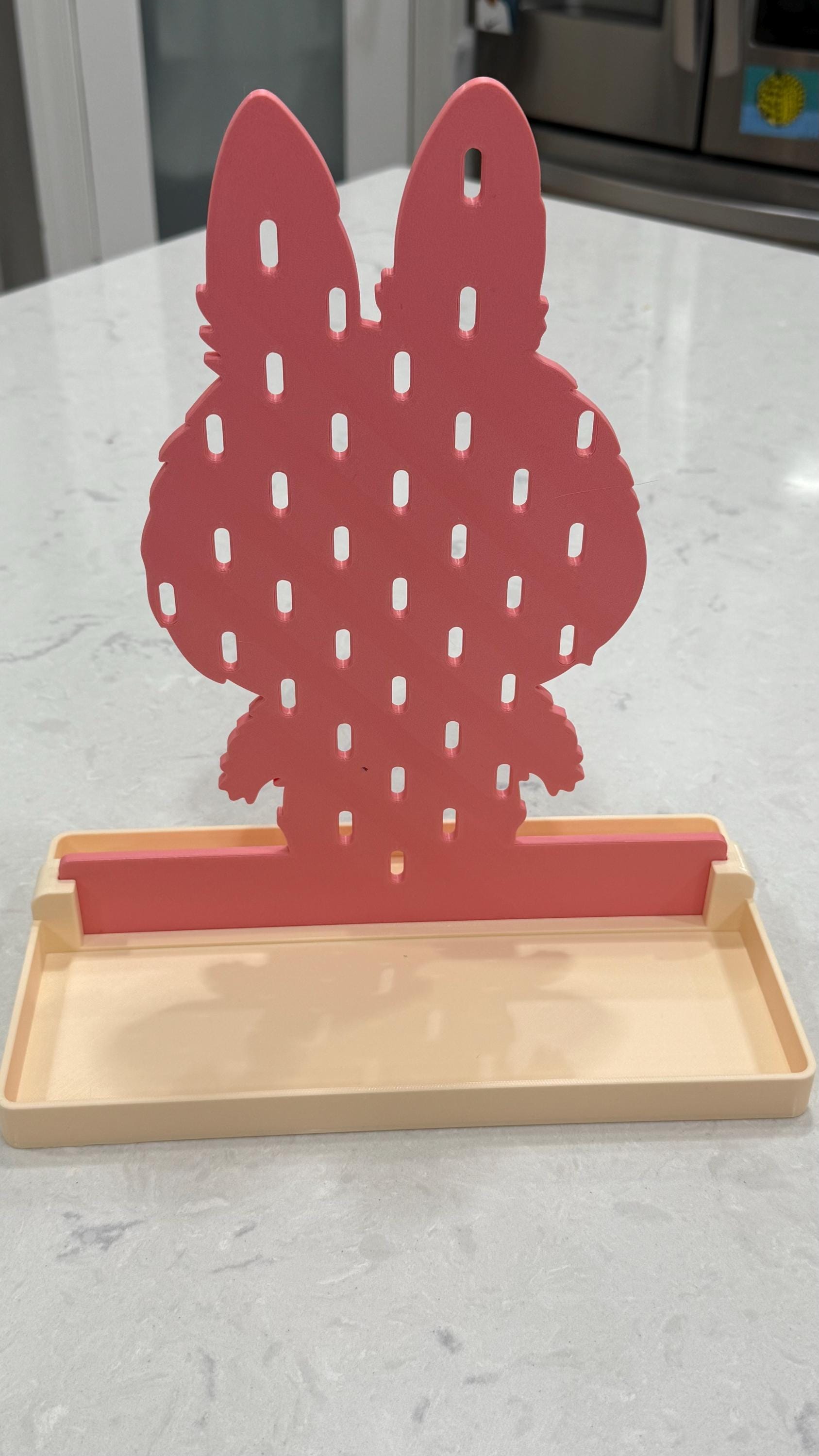 Fun & Trendy SKÅDIS Desktop Organizer –Kawaii Cat, Viral plushie Monster - Themed Styles in 30+ Colors