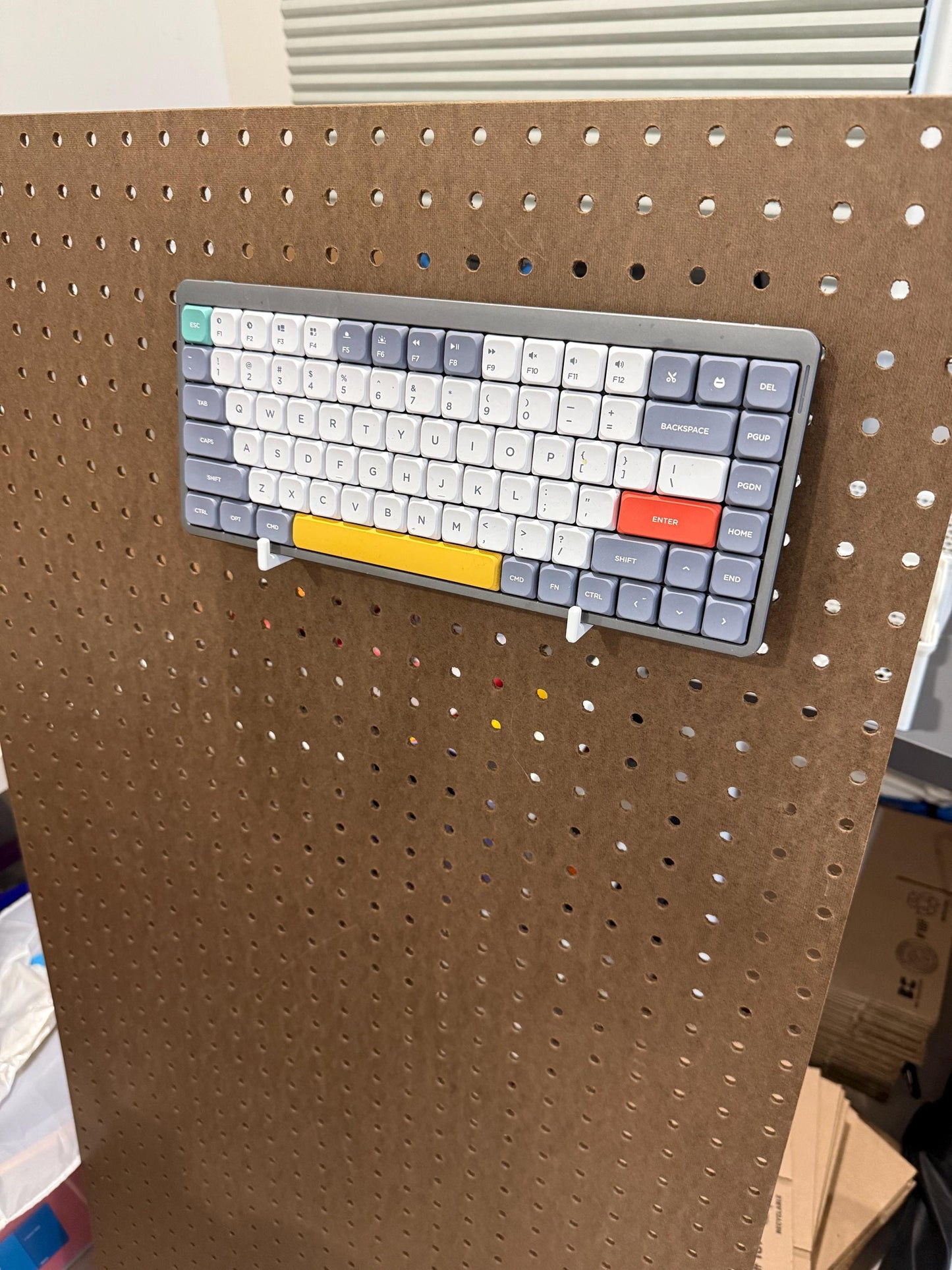 Pegboard Hooks: Multi-Purpose Durable Office, Craft Room, Kitchen Organizer - 3D Printed
