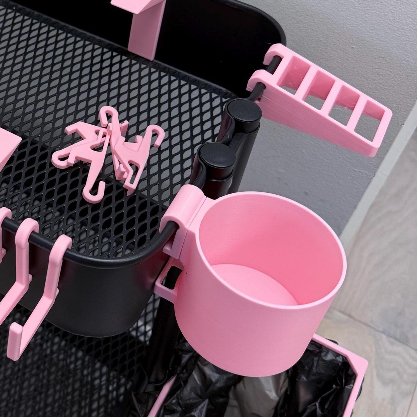 Scissor, plier, and tool holder for IKEA RASKOG