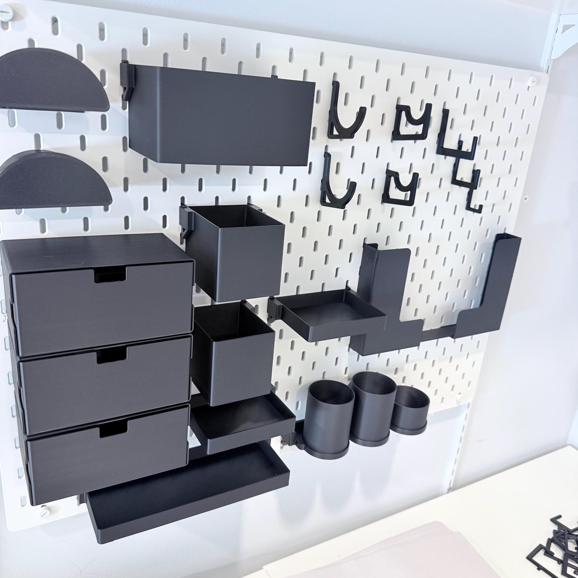 Pegboard Accessories for IKEA SKADIS
