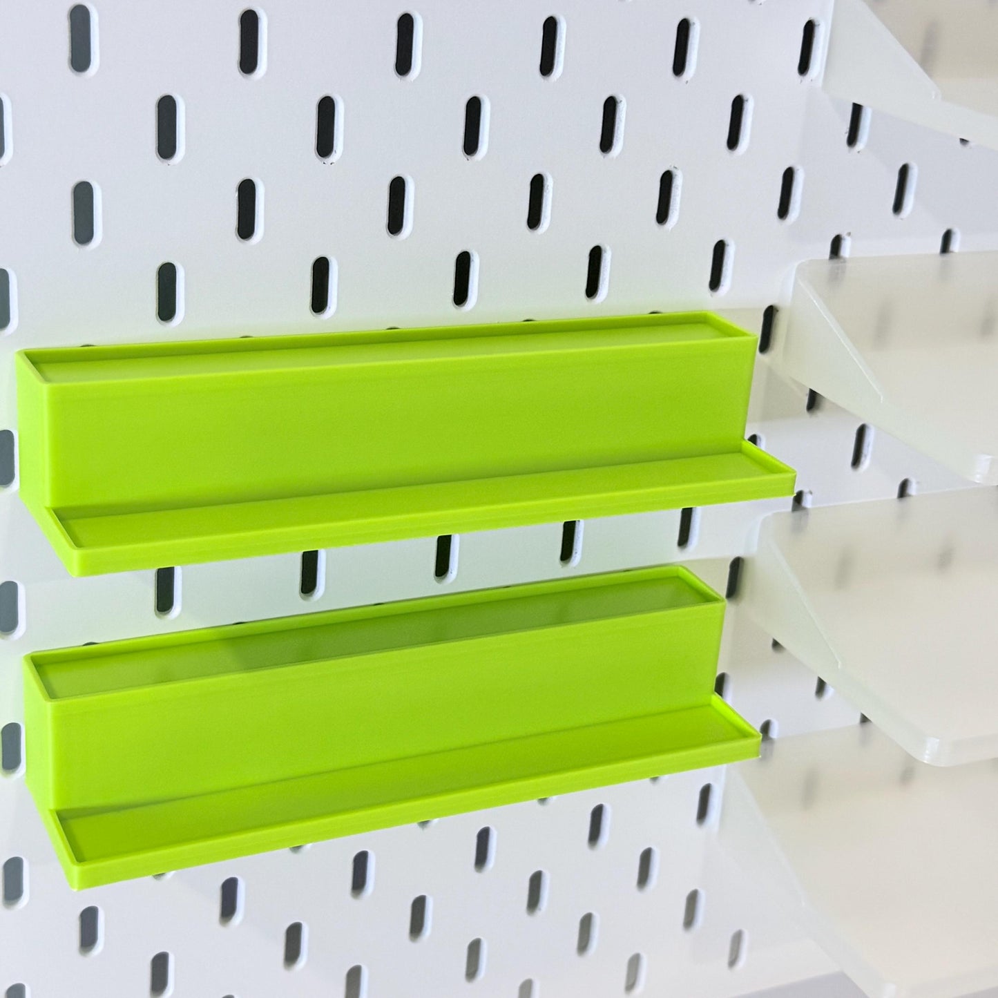Modular LEGO Minifigure Display Shelf – Choose Your Mount – 2-Tier / 12 Minifigs