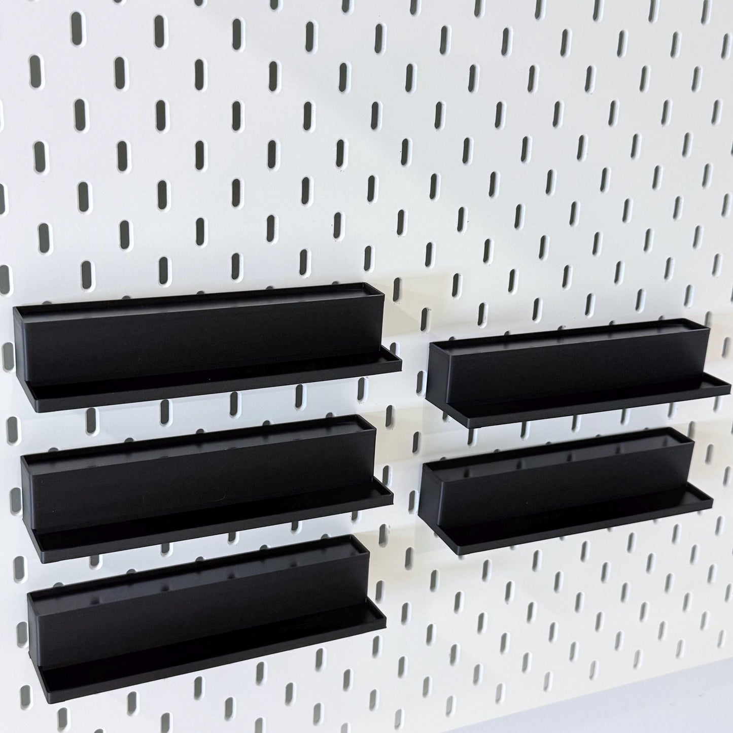 Modular LEGO Minifigure Display Shelf – Choose Your Mount – 2-Tier / 12 Minifigs