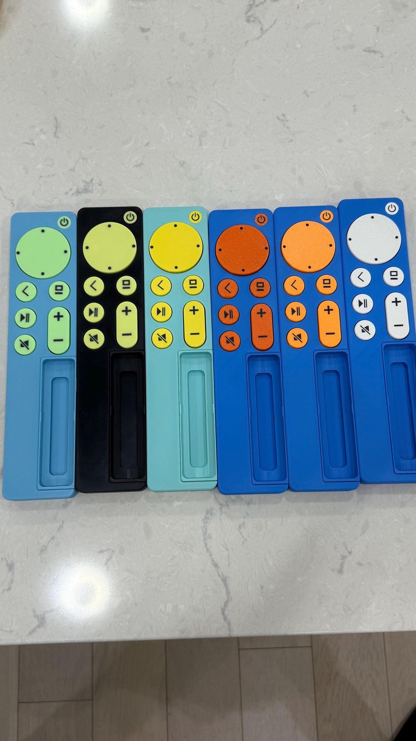 Oversized Apple TV Remote Case with Fidget Buttons – Siri Remote Gen 3 Compatible