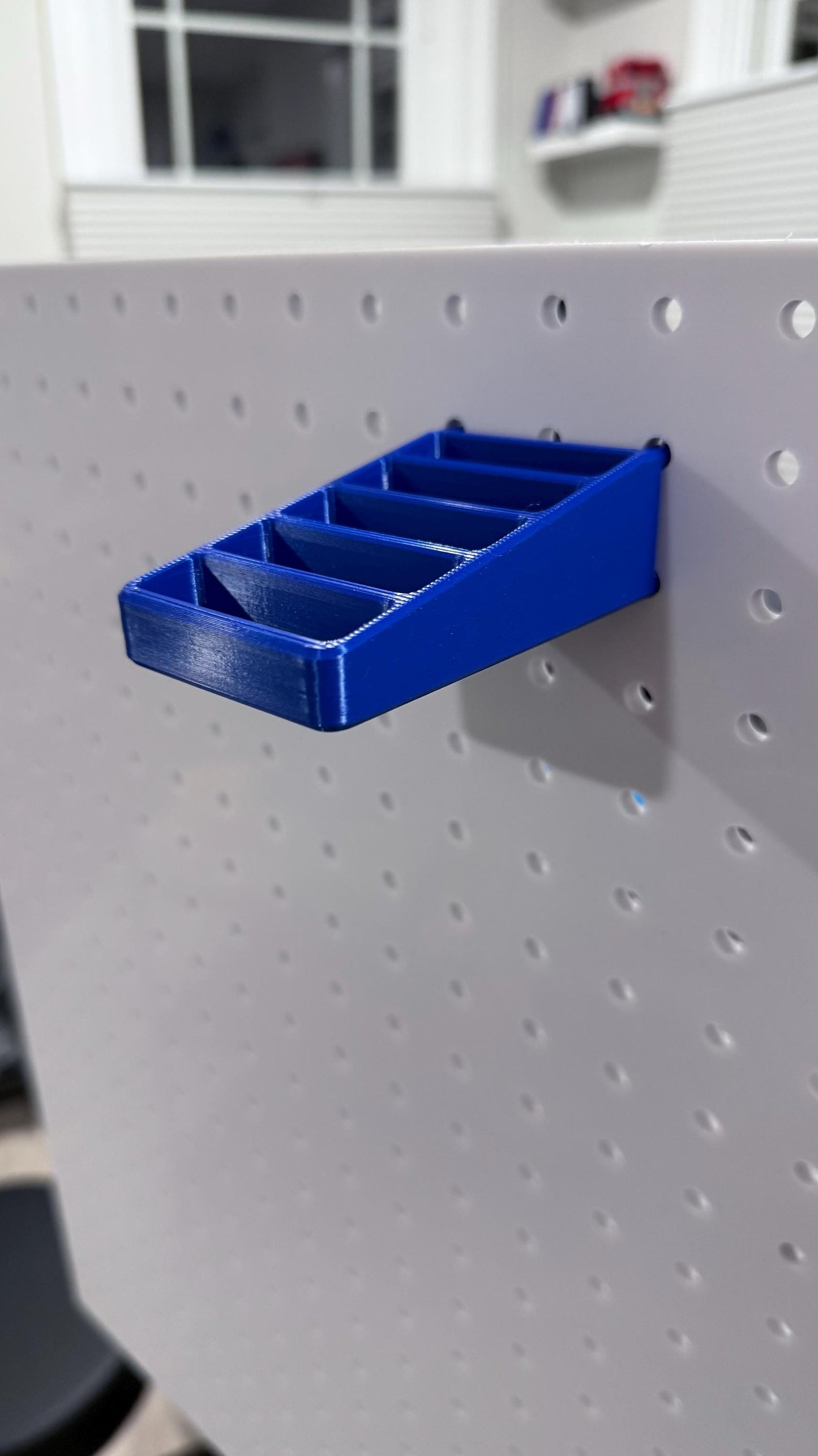 Scissor and Tool Holder for 1/4” Pegboards