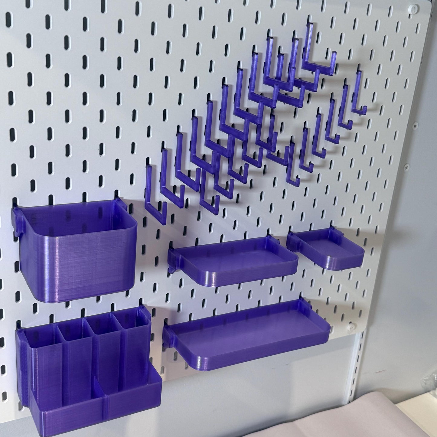 Pegboard Accessories for IKEA SKADIS