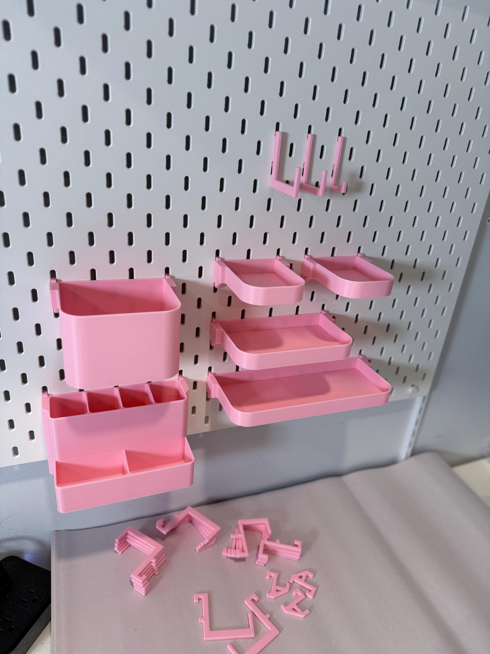 Pegboard Accessories for IKEA SKADIS