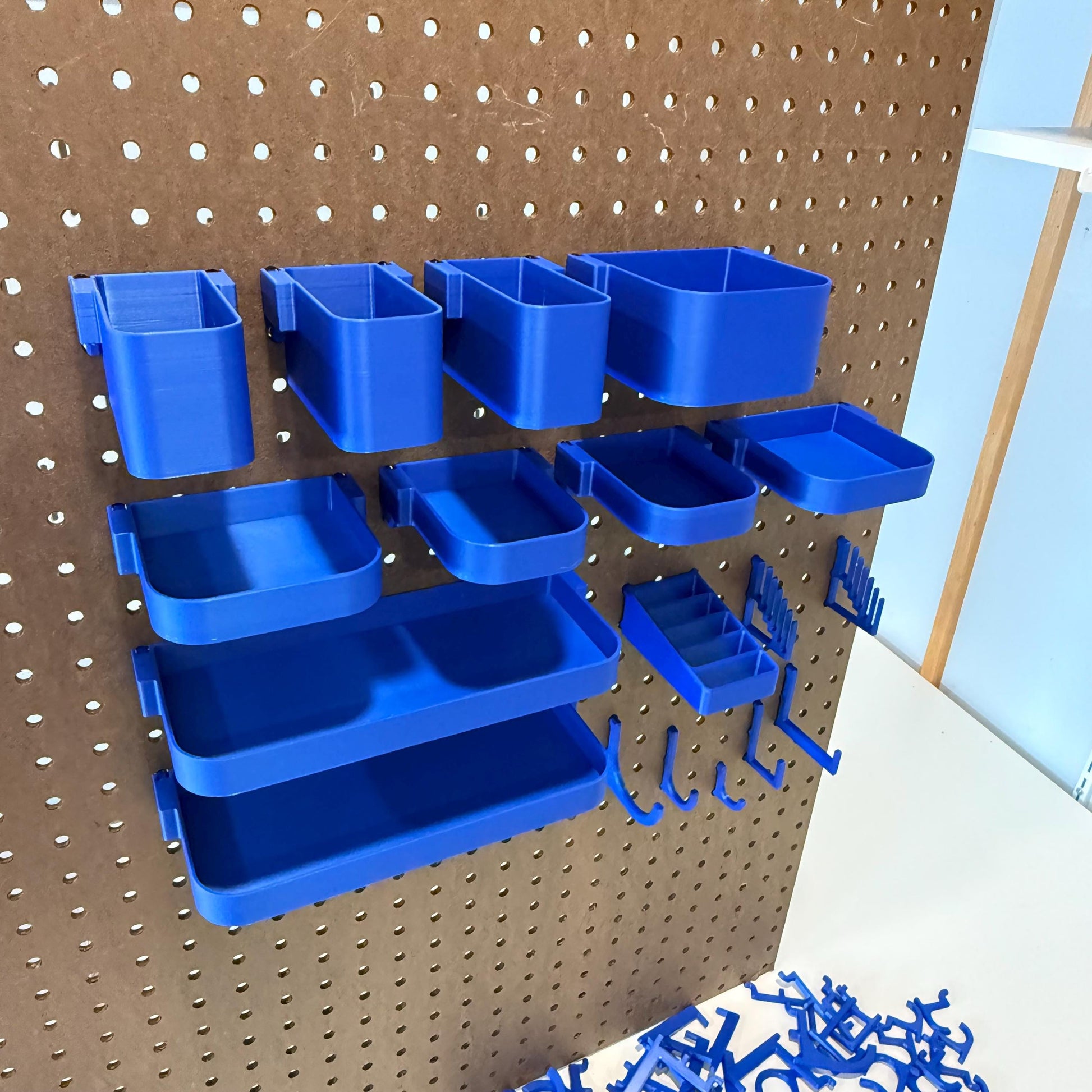 Pegboard Accessories for 1/4" Boards