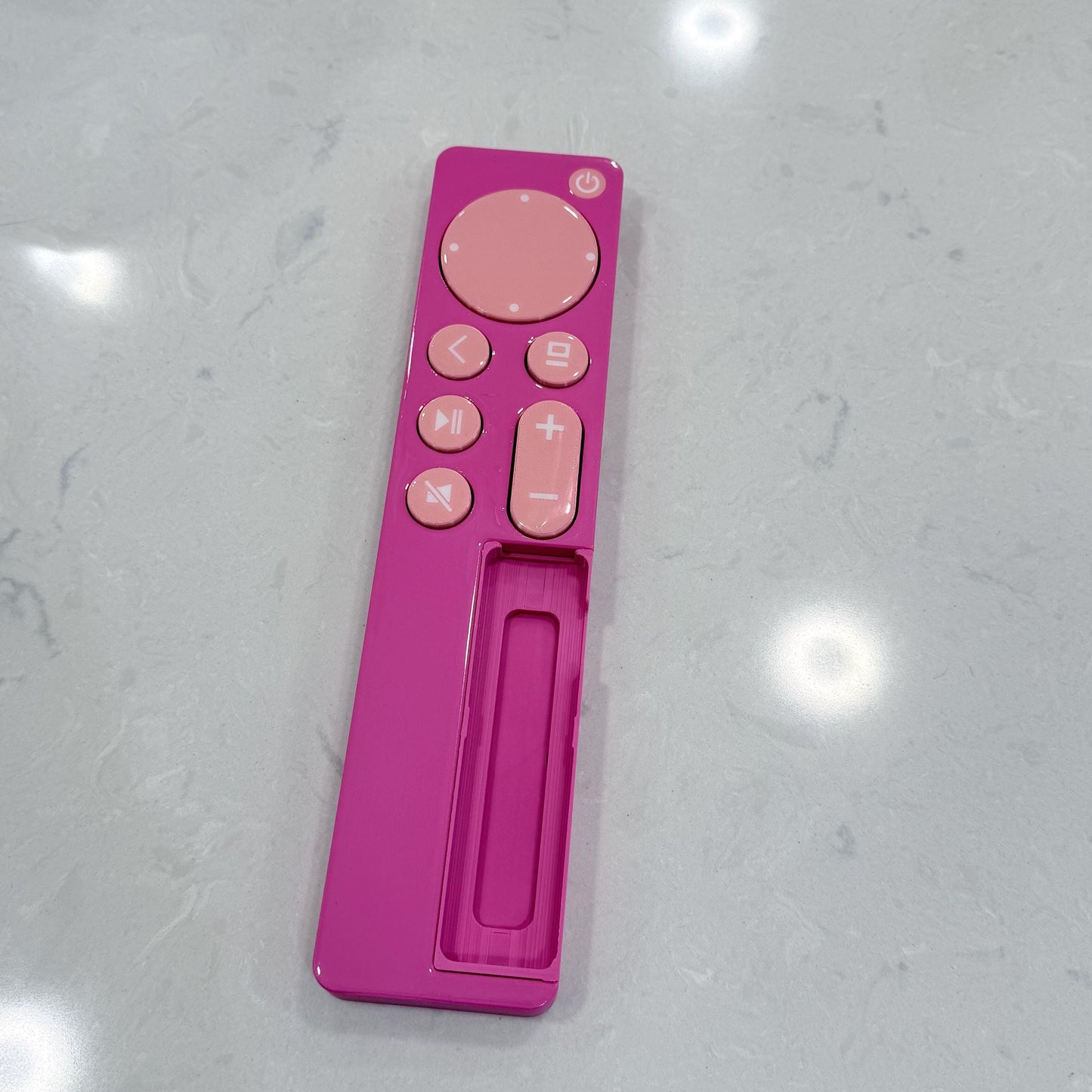 Oversized Apple TV Remote Case with Fidget Buttons – Siri Remote Gen 3 Compatible