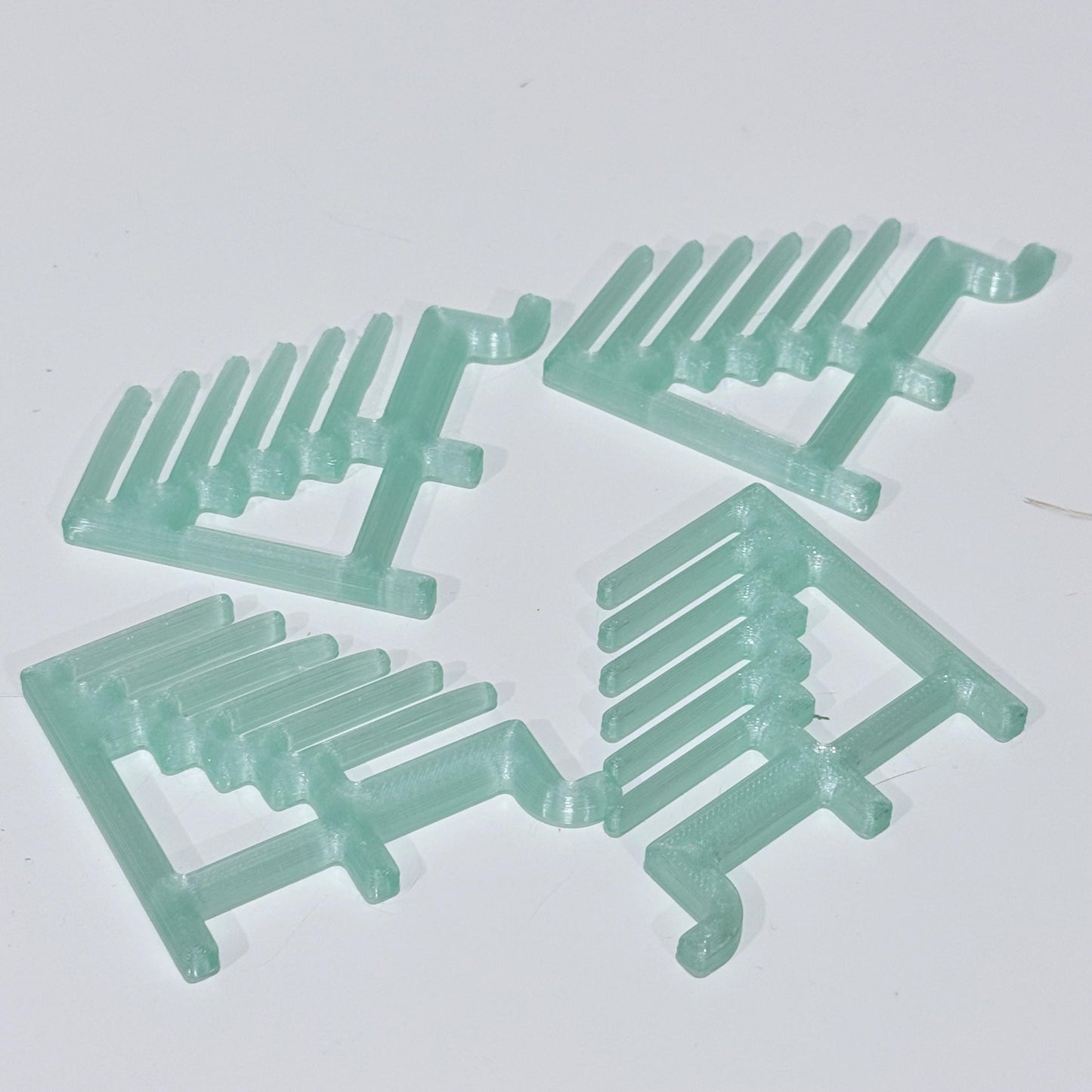 Pegboard Hooks: Multi-Purpose Durable Office, Craft Room, Kitchen Organizer - 3D Printed