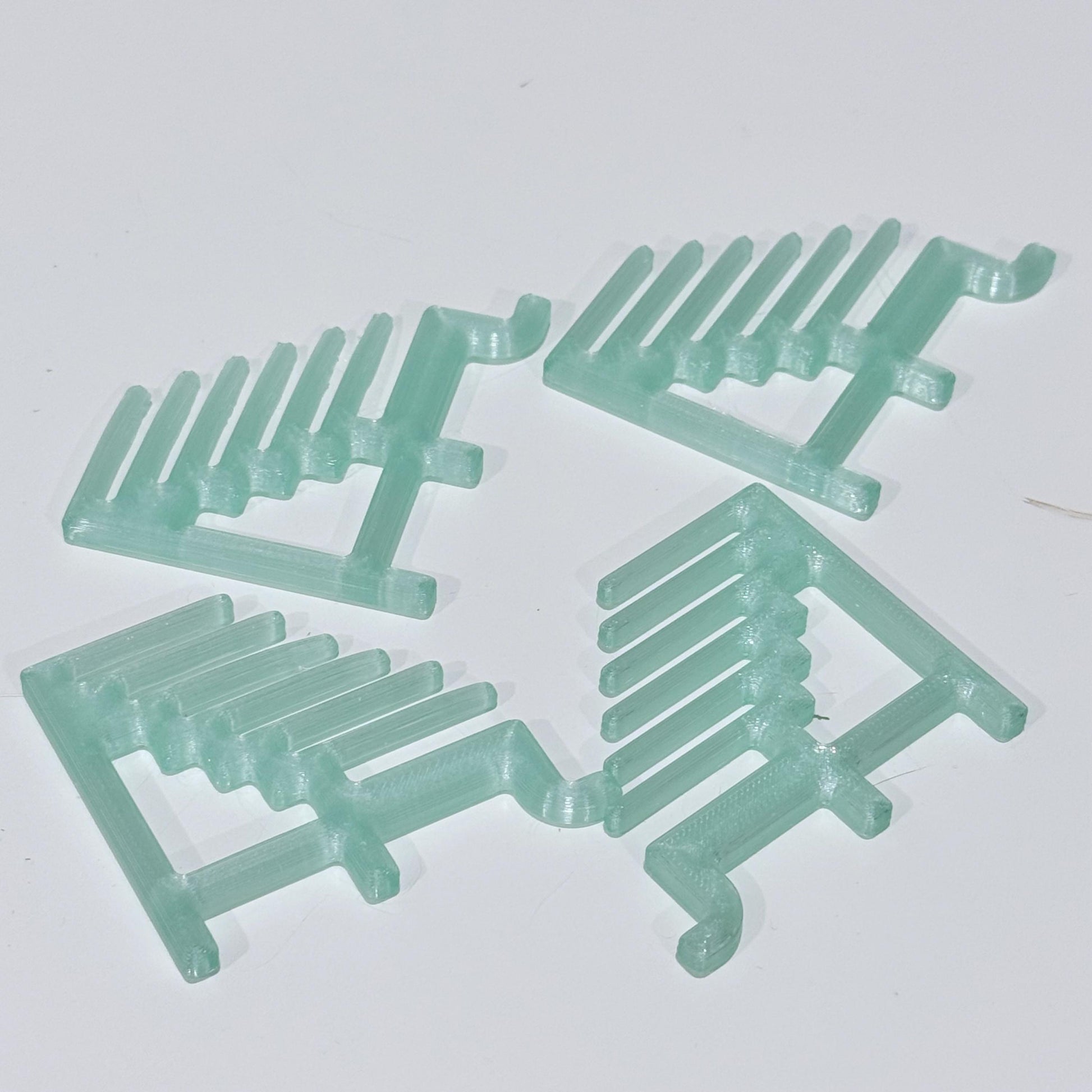 Pegboard Hooks: Multi-Purpose Durable Office, Craft Room, Kitchen Organizer - 3D Printed