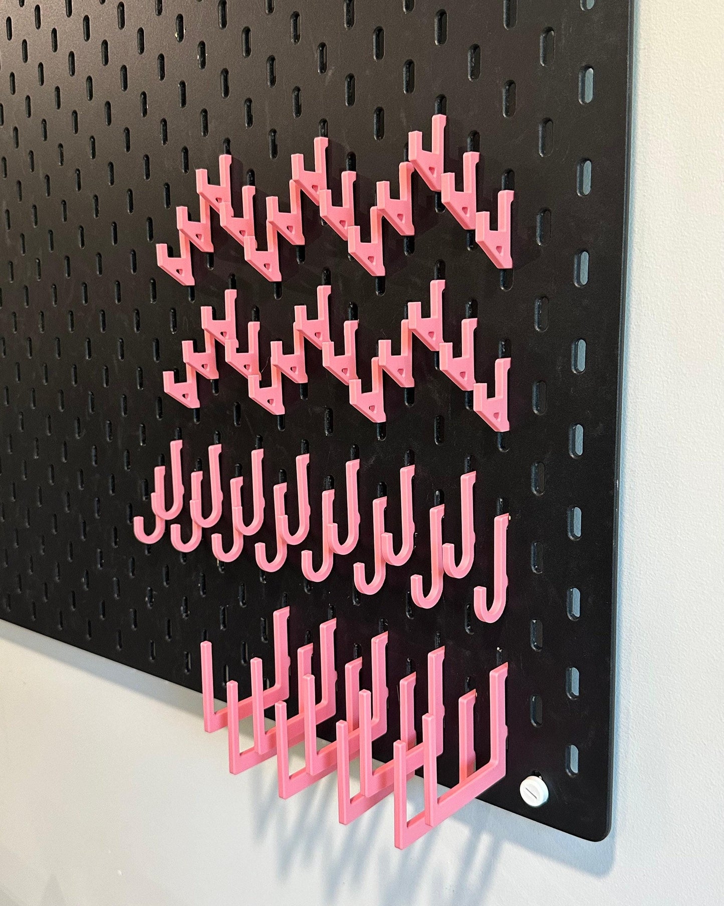 Custom Pegboard Hooks for IKEA SKÅDIS & UPPSPEL | 30+ Colors and Styles