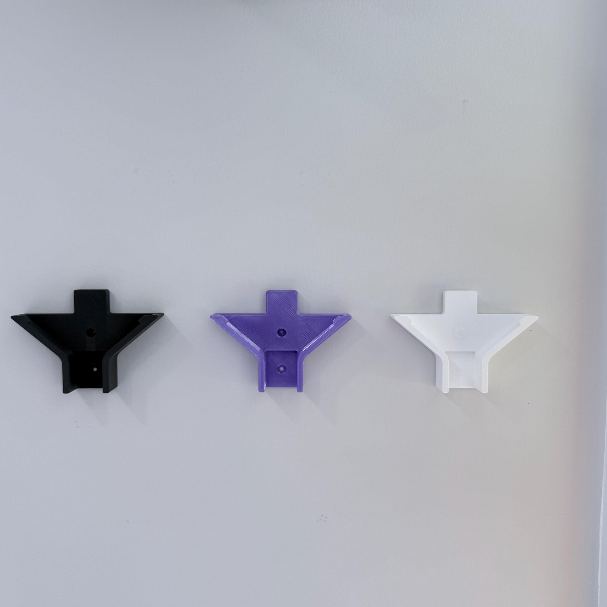 Pickleball Paddle Wall Mount - 3D Printed with Screw or Command Strip Install - Universal Paddle Fit - 30+ Colors