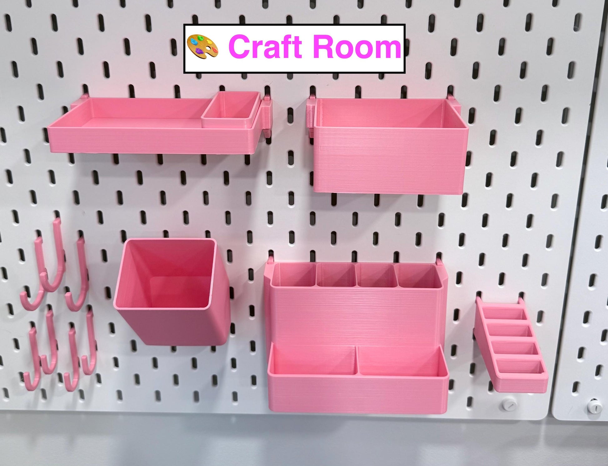 Pegboard Accessories for IKEA SKADIS